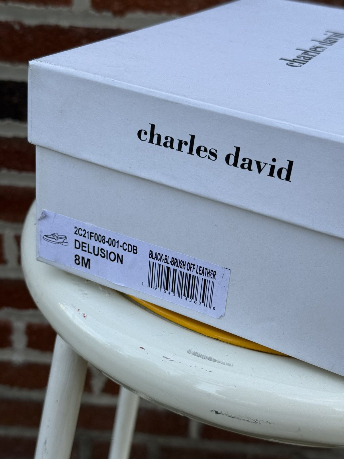 Other Charles David Delusion Platform Black Leather Loafers Unisex Size US 6.5 / EU 39-40 - 12 Thumbnail