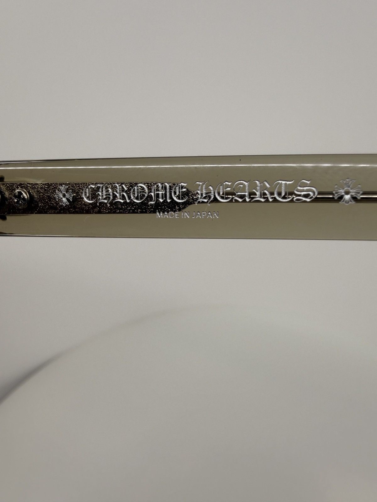 Chrome Hearts Chrome Hearts Trititsagain Army/Silver Glasses Size ONE SIZE - 6 Thumbnail