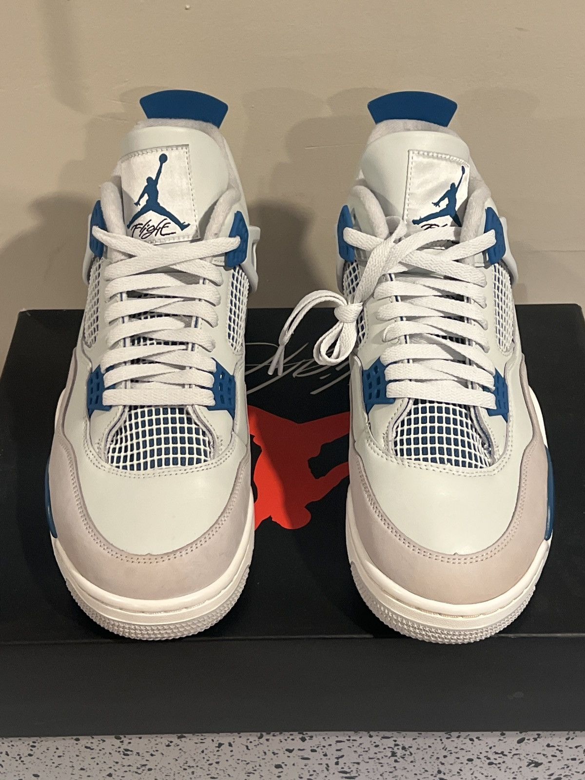 Jordan Brand Military Blue 4s Size US 11.5 / EU 44-45 - 1 Thumbnail