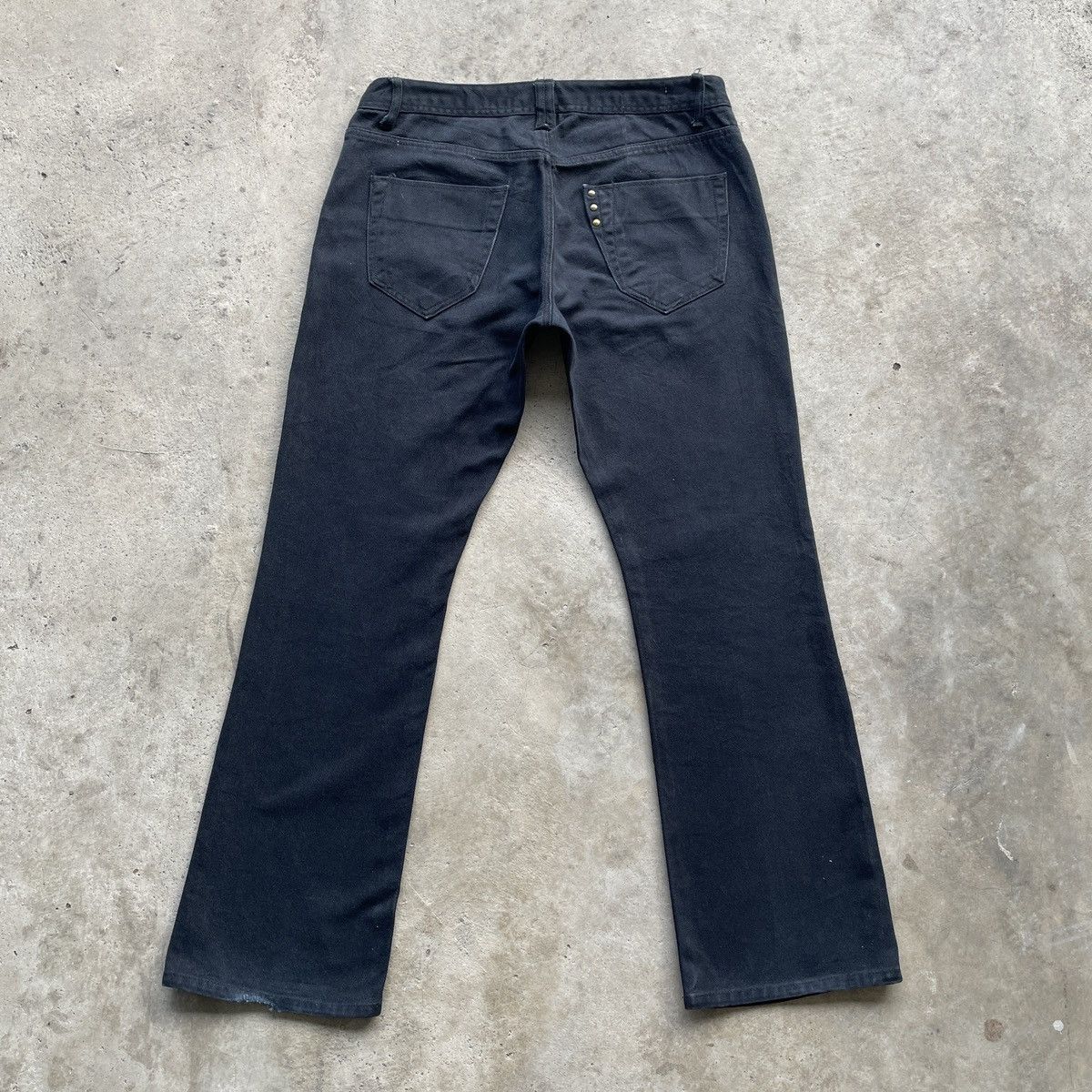 Black × Japanese Brand × Jean Vintage Japanese Brand Black