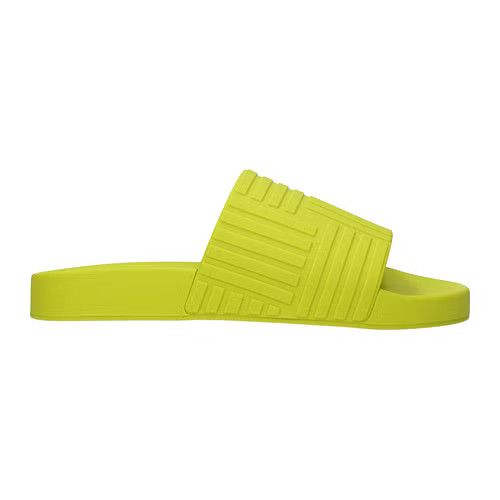 image of Bottega Veneta Ob1O1E0324 Slippers In Green / Kiwi in Green/Kiwi, Men's (Size 9)
