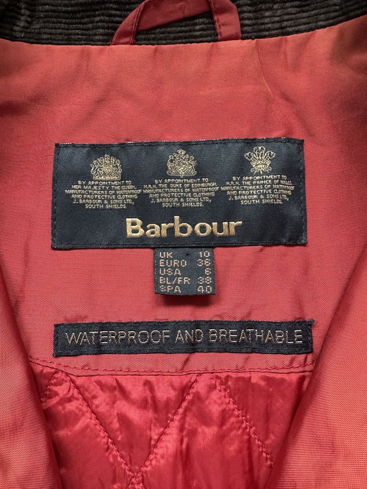 Barbour Barbour Metallic Amelia Belted Jacket Size M / US 6-8 / IT 42-44 - 8 Thumbnail
