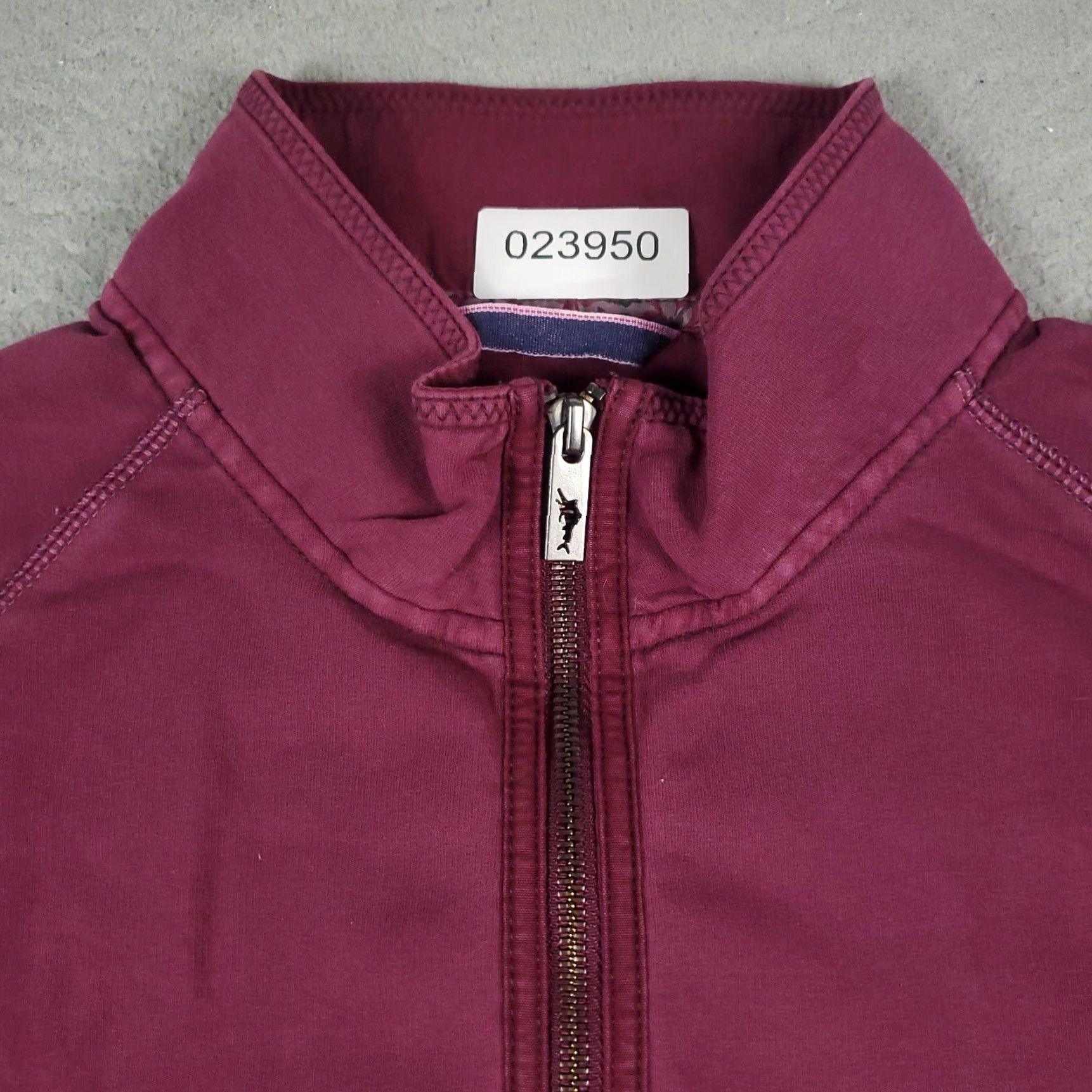 Tommy Bahama Tommy Bahama Sweater Mens Large Purple 1/4 Zip Pullover Size US L / EU 52-54 / 3 - 2 Thumbnail