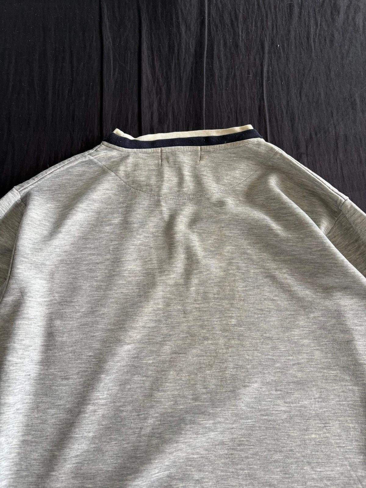 Yohji Yamamoto Vintage 90s Yohji Yamamoto Crewneck Long Sleeve T-shirt Size US M / EU 48-50 / 2 - 10 Thumbnail