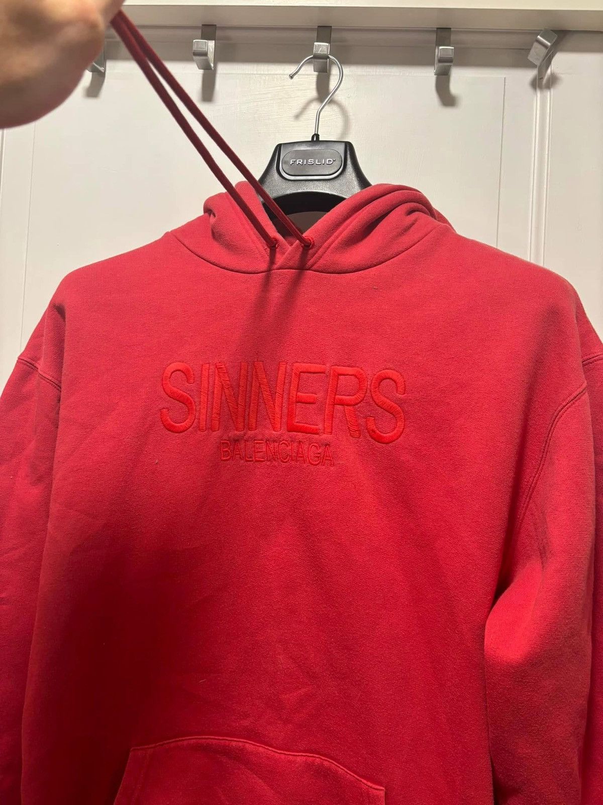 Balenciaga Sinners logo hoodie Size US XS / EU 42 / 0 - 2 Thumbnail