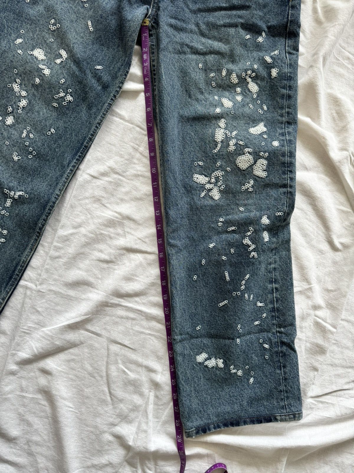 Fugazi Fugazi paint splatter stitch pants 32x29 Size US 32 / EU 48 - 15 Thumbnail
