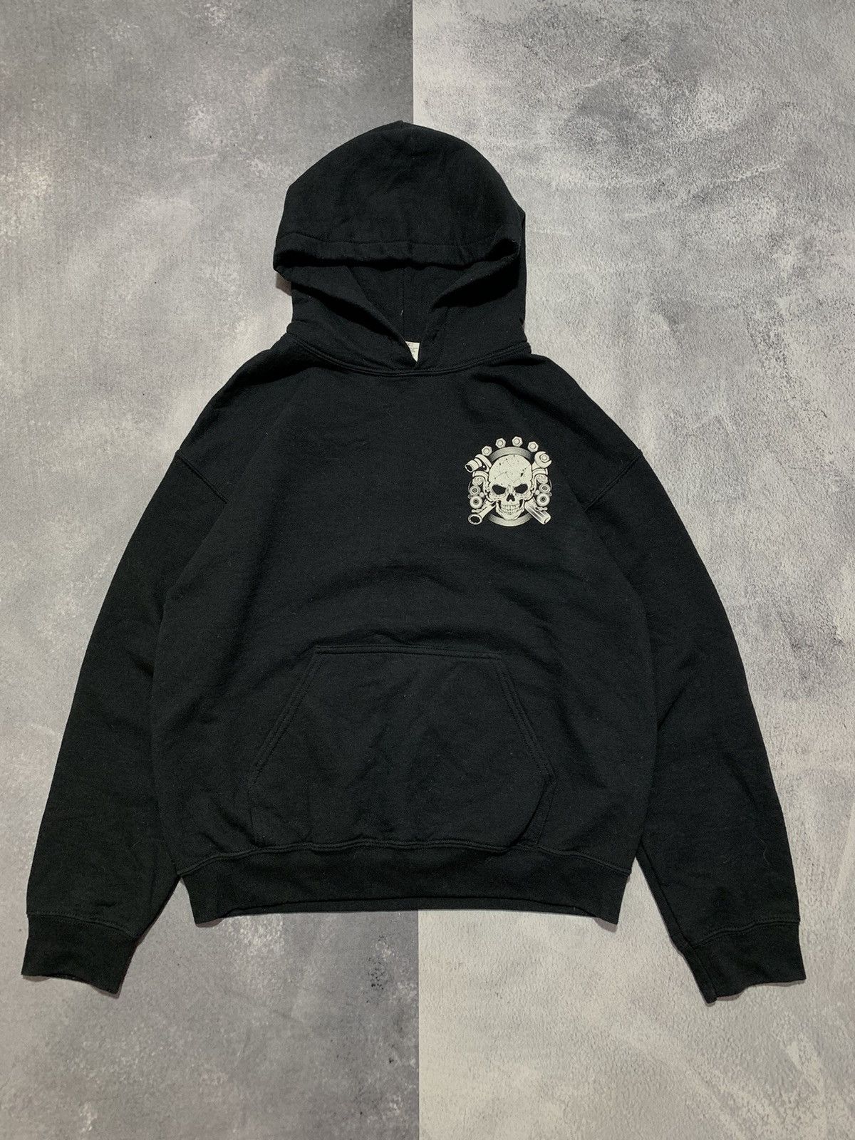 Other Vintage Y2K Mechanic hoodie back print big logo size M Size US M / EU 48-50 / 2 - 3 Thumbnail