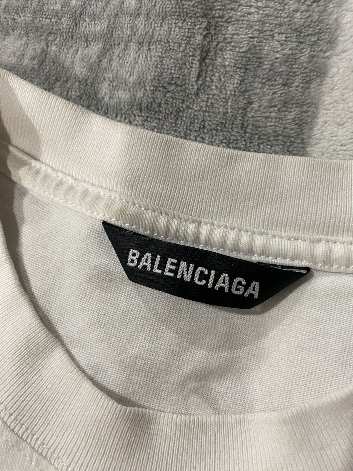 Balenciaga BALENCIAGA LITTLE OX MEDIUM FIT T-SHIRT Size US M / EU 48-50 / 2 - 2 Thumbnail