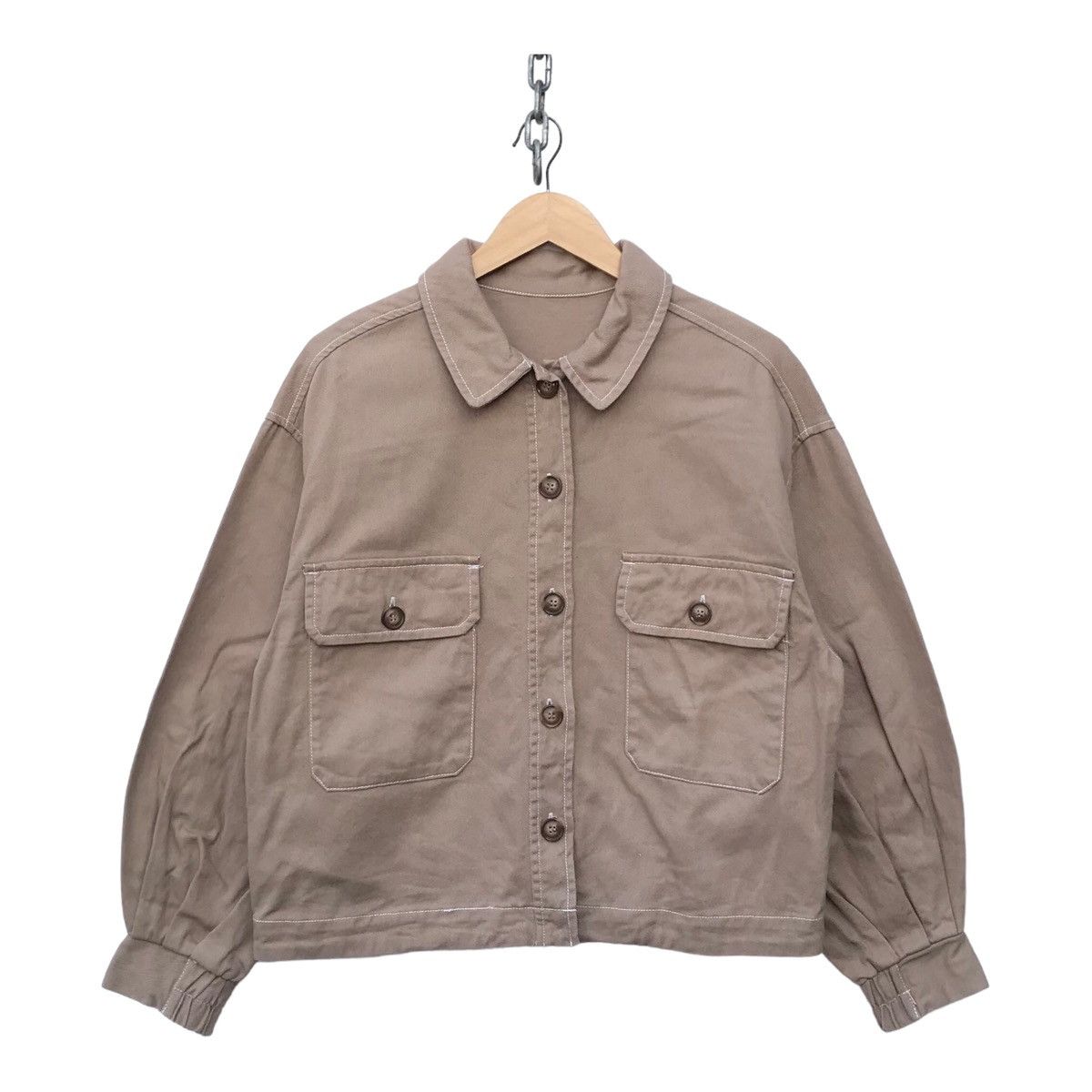 Japanese Brand Unbrand Workwear Jacket Works Jacket Size US M / EU 48-50 / 2 - 1 Thumbnail