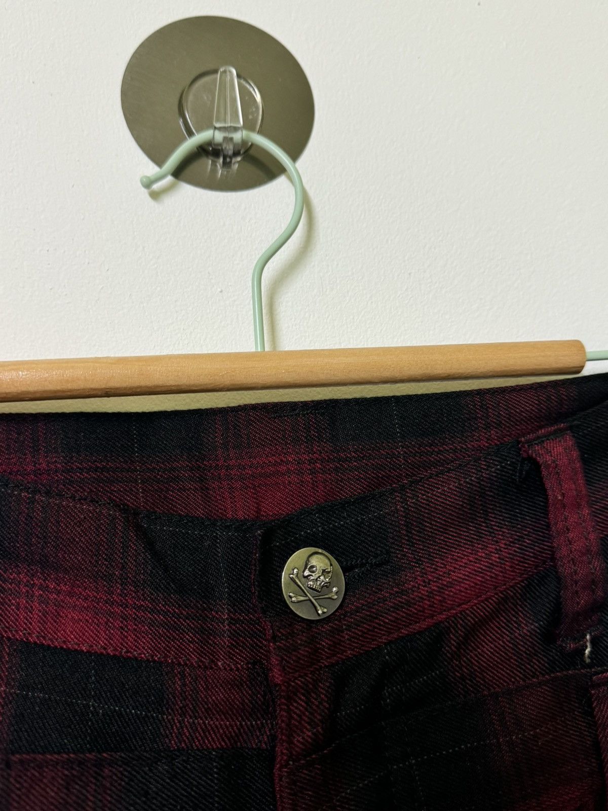 Hysteric Glamour × If Six Was Nine × Japanese Brand VINTAGE PLAID TARTAN DOUBLE FOCUS STACKED PANT Size US 34 / EU 50 - 9 Thumbnail
