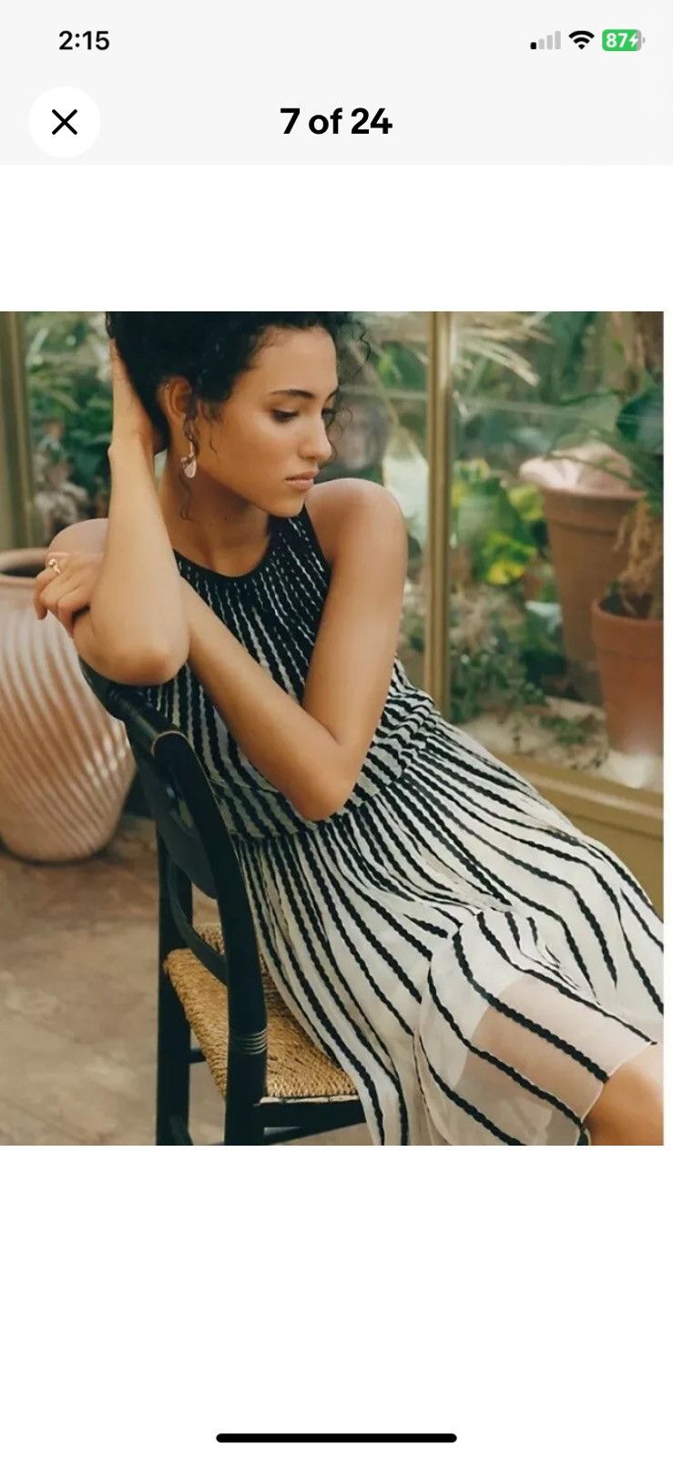 Anthropologie Anthropologie Geisha Designs Martinique Halter Dress Size 4 Size S / US 4 / IT 40 - 7 Thumbnail