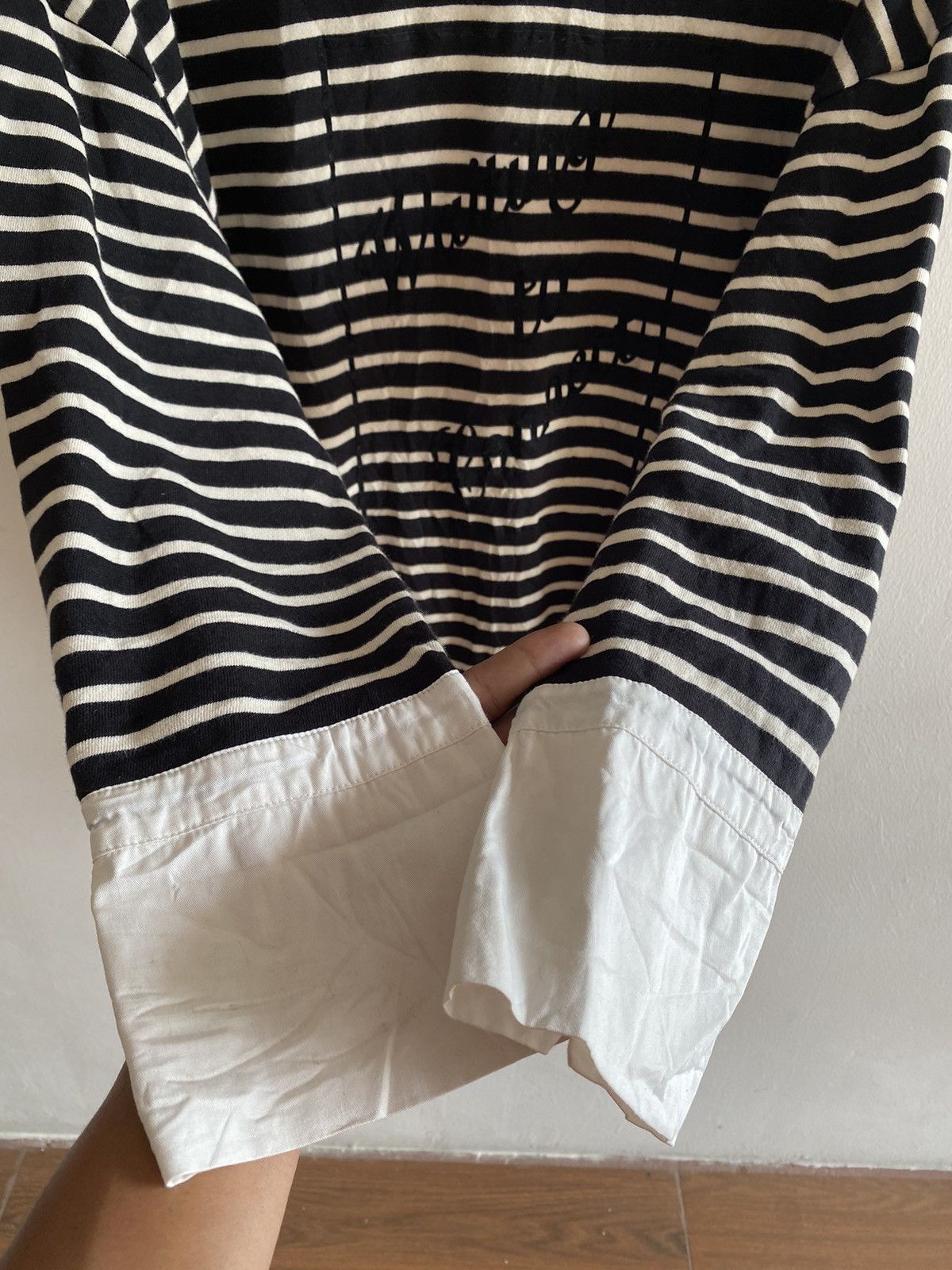 Maison Margiela Japanese Poem Long Sleeve Hconnect Hysteric Style Size US L / EU 52-54 / 3 - 3 Thumbnail