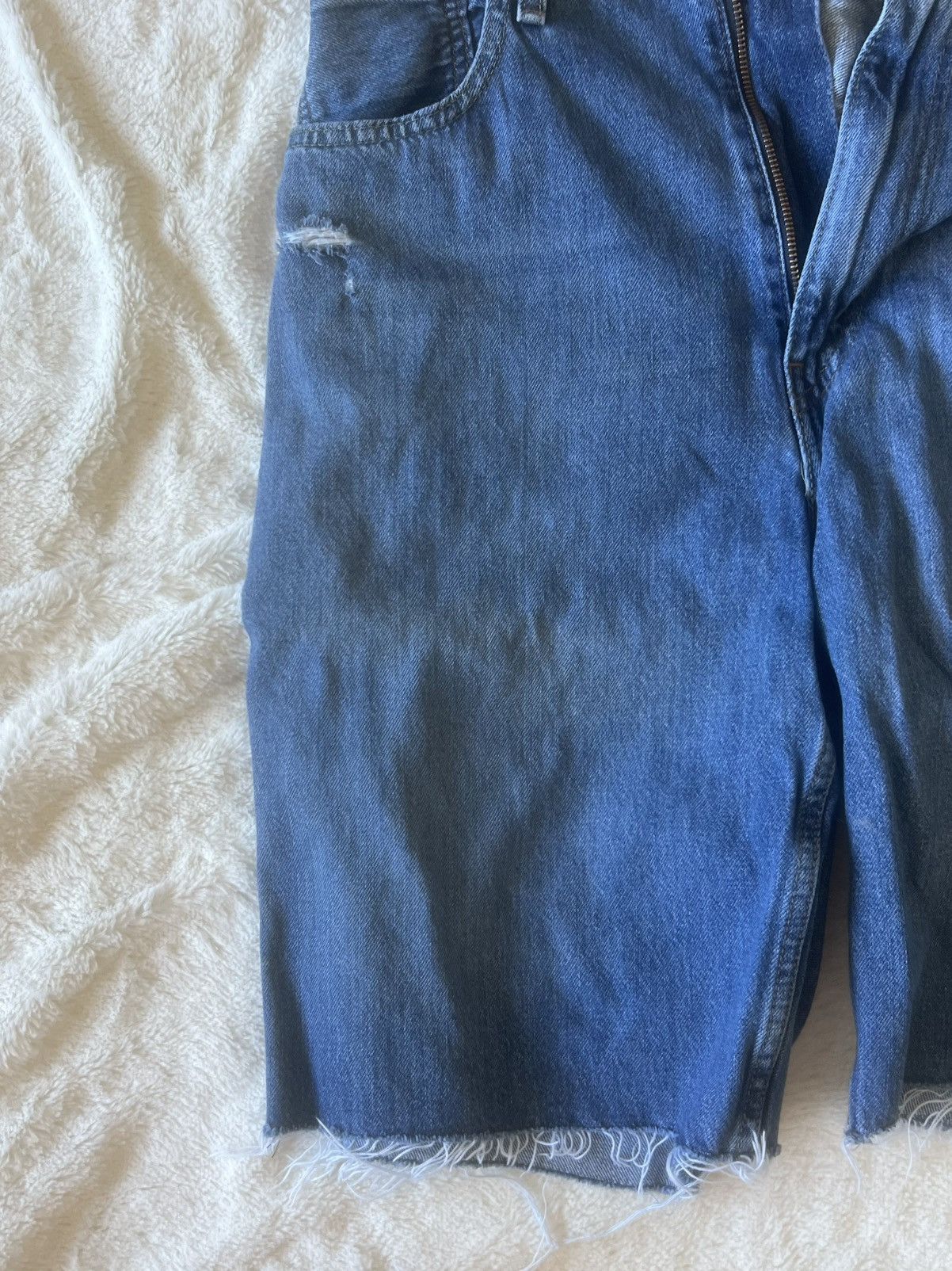 Levi's × Vintage Levi’s distressed Jorts Size US 36 / EU 52 - 3 Thumbnail