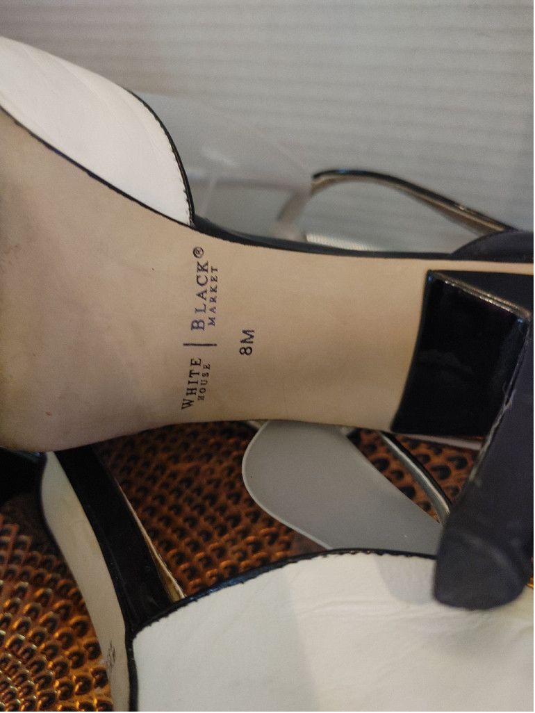 White House Black Market White House Black Market Ellie Heels Size 8M Size US 8 / IT 38 - 8 Thumbnail