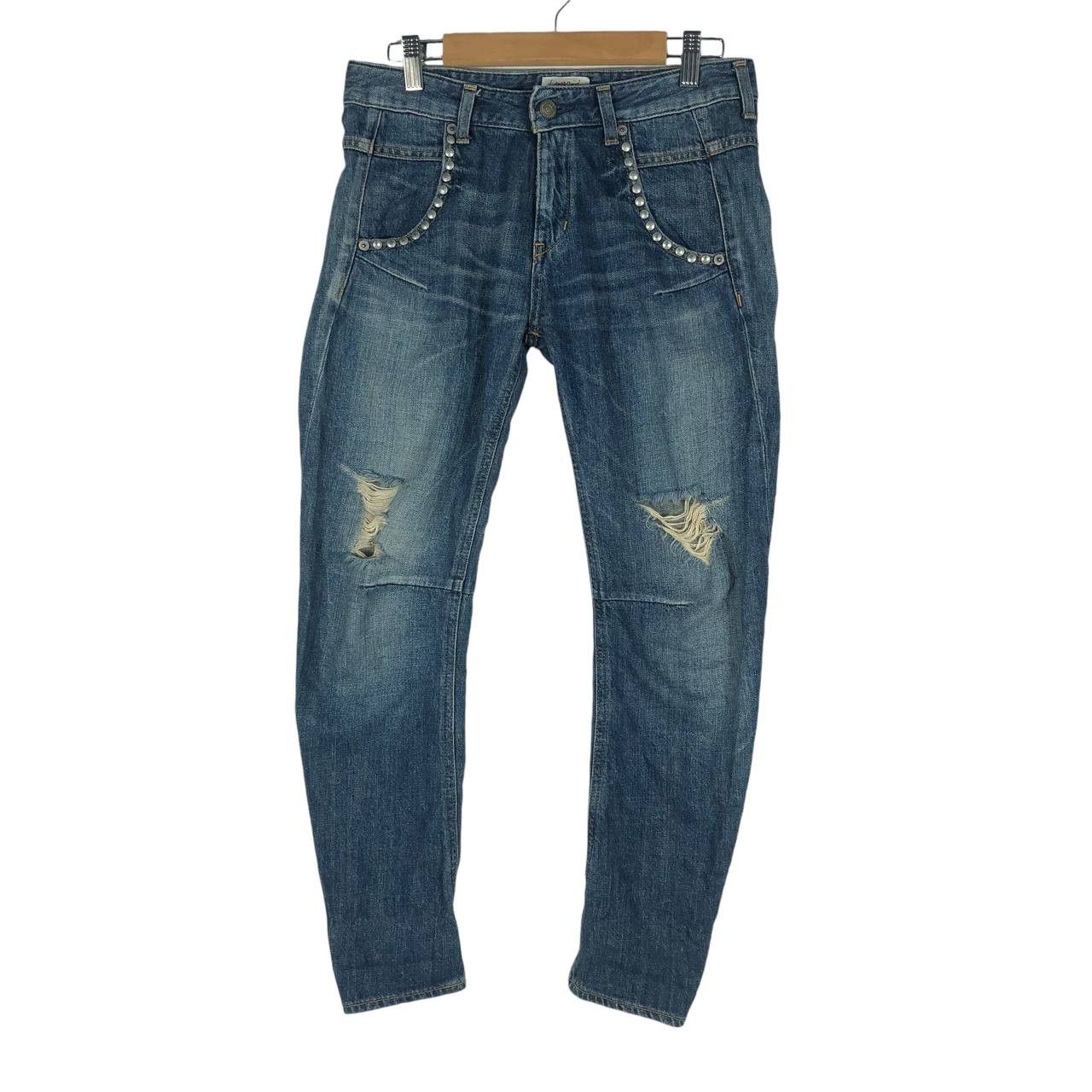 Vintage Ungrid Distressed Denim