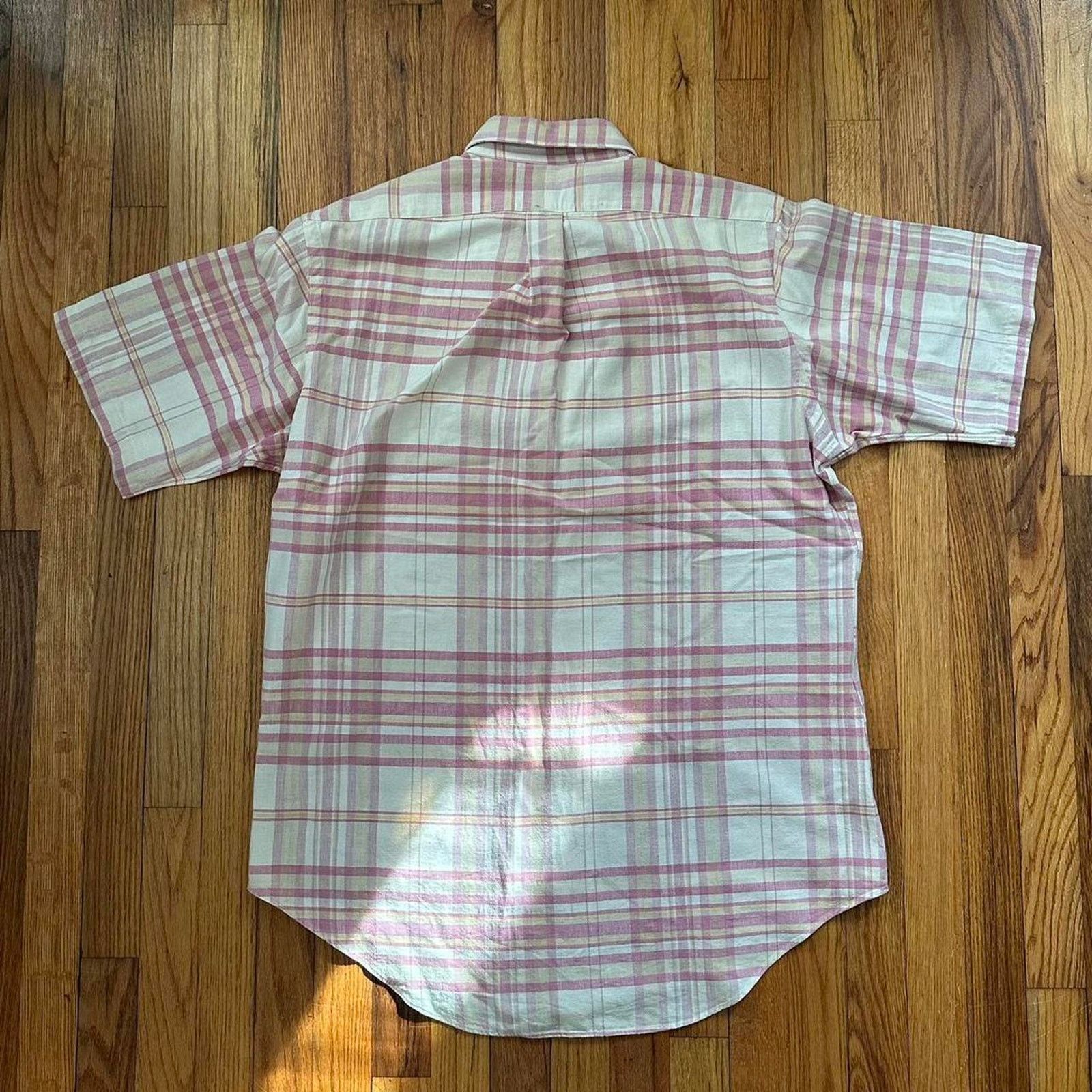 Ralph Lauren × Vintage Vintage Ralph Lauren Plaid SS Button Up Shirt Small size L Size US L / EU 52-54 / 3 - 2 Thumbnail