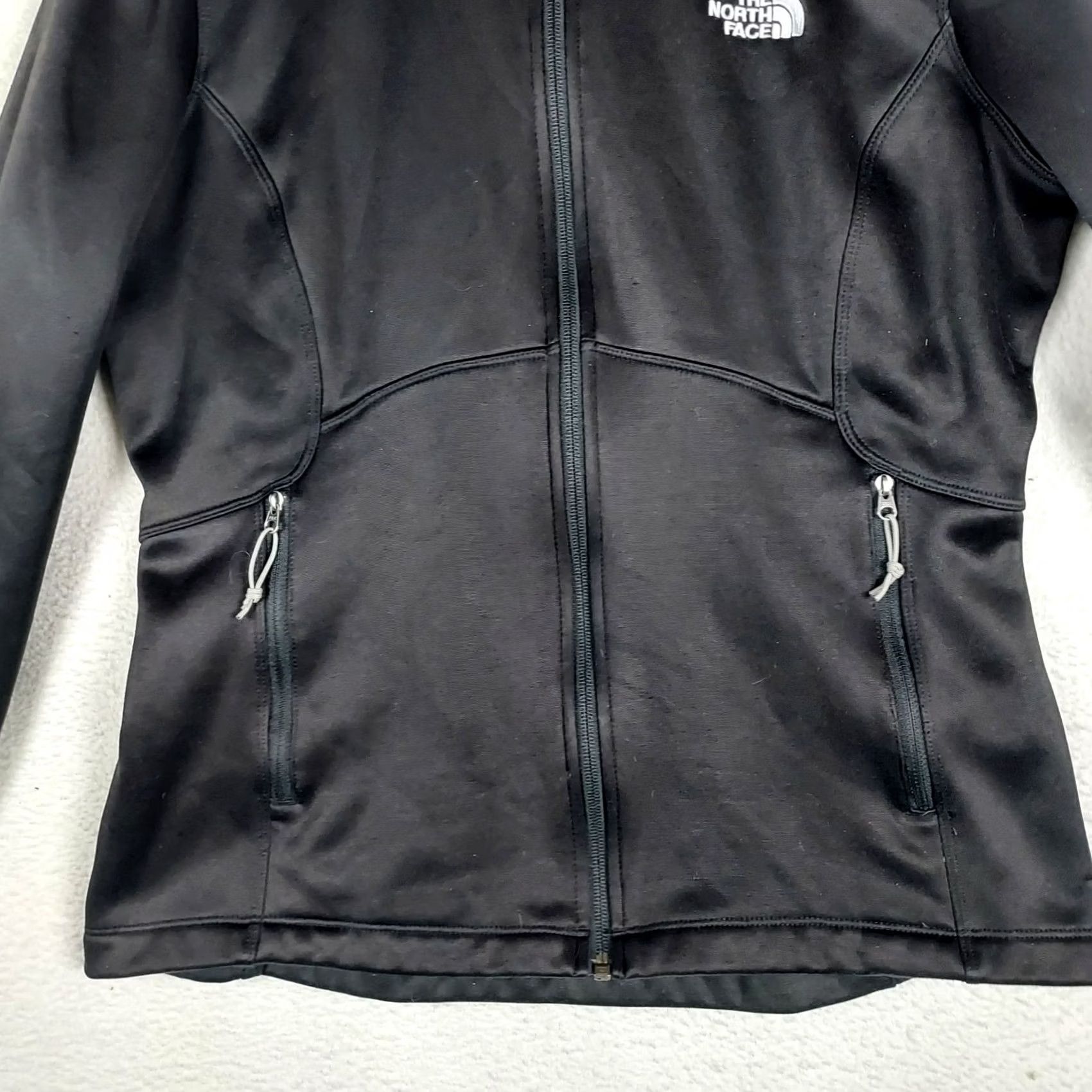 The North Face The North Face Womens Black Softshell Full Zip Jacket L Regular Fit Outdoor/Multi-Season Size L / US 10 / IT 46 - 6 Thumbnail