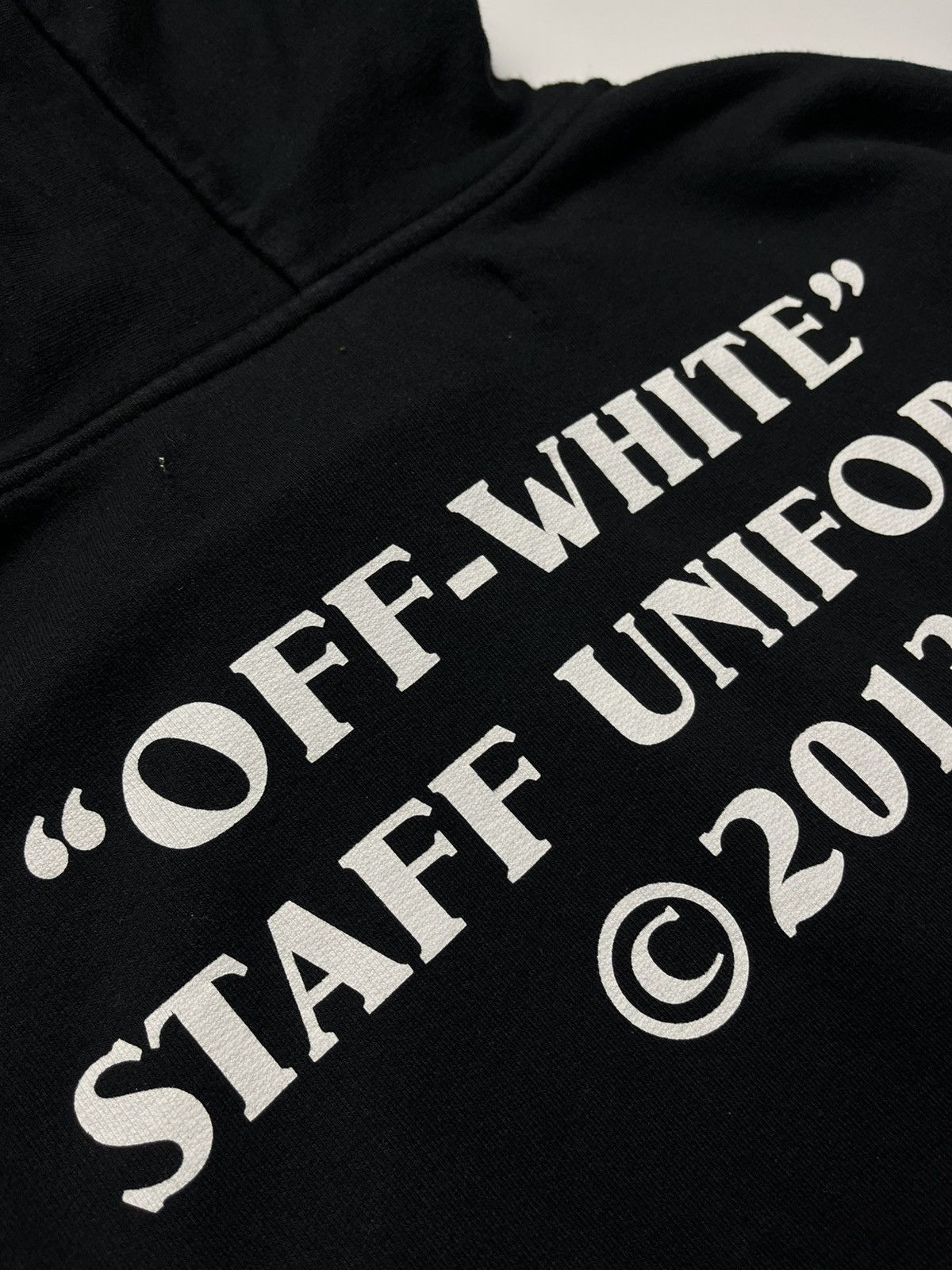 Off-White Off-White 2013 Staff Uniform Hoodie Size US S / EU 44-46 / 1 - 8 Thumbnail