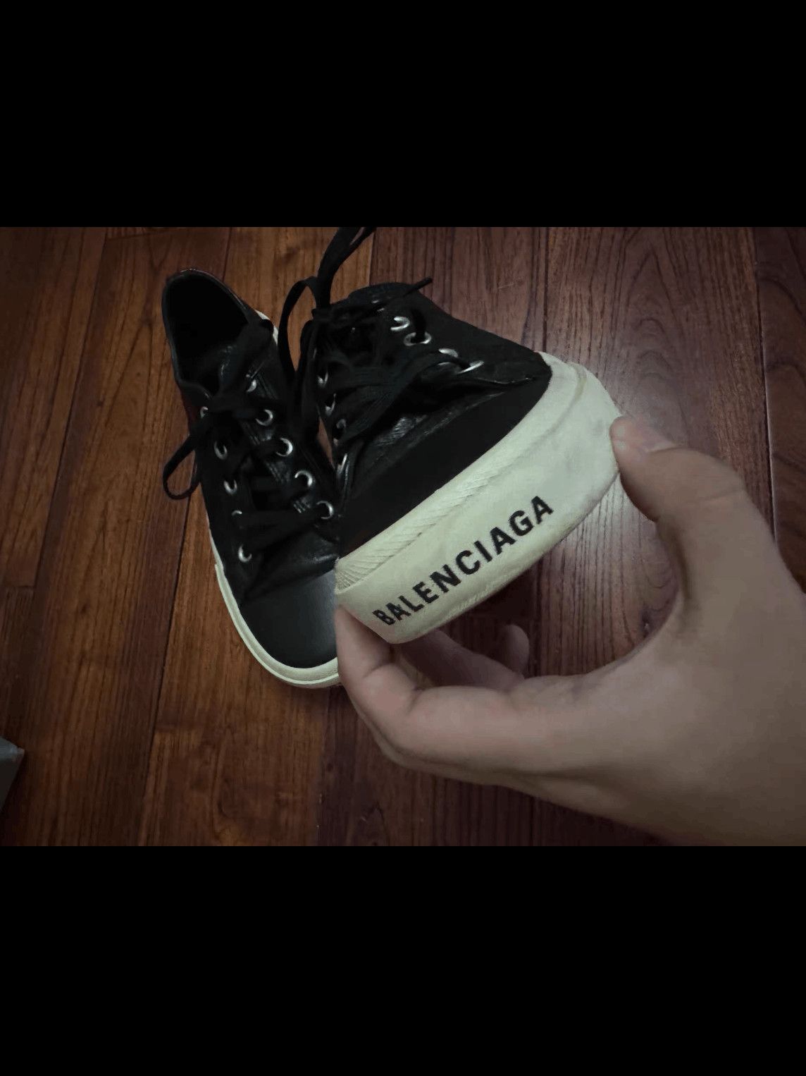 Balenciaga Balenciaga Sz 40 Balenciaga Front Logo Sneaker-2506 Size US 7 / EU 40 - 4 Thumbnail