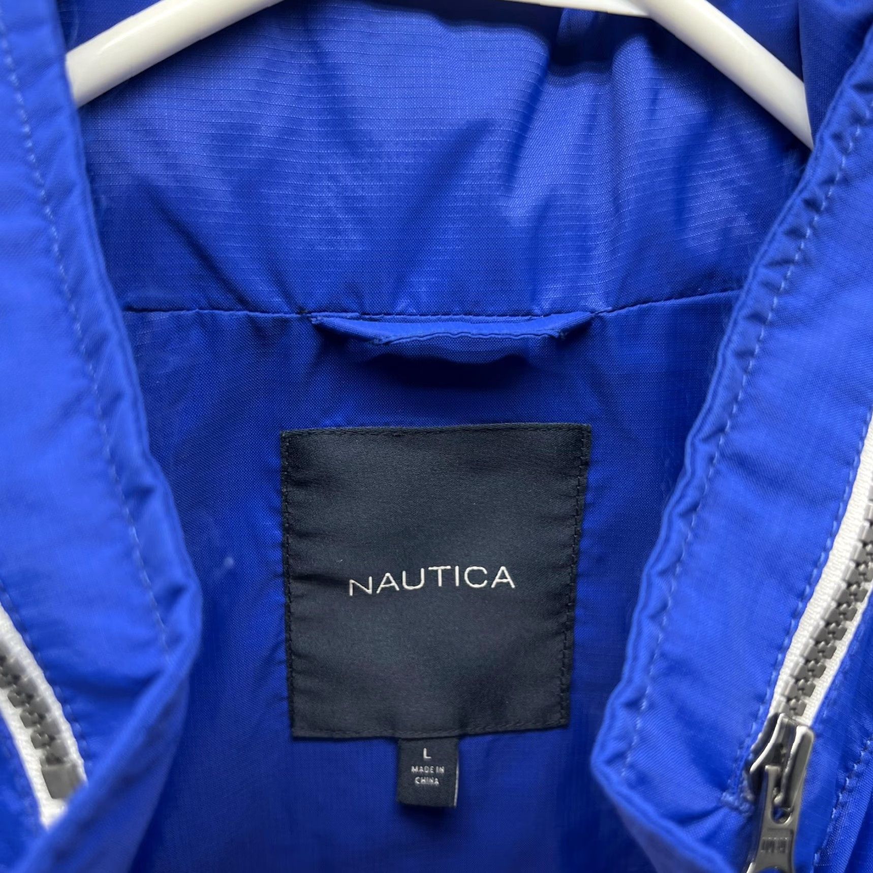 Nautica Nautica Jacket Windbreaker Full Zip Blue Large Men Regular Size L Nylon Parka Vintage no Size US L / EU 52-54 / 3 - 6 Thumbnail