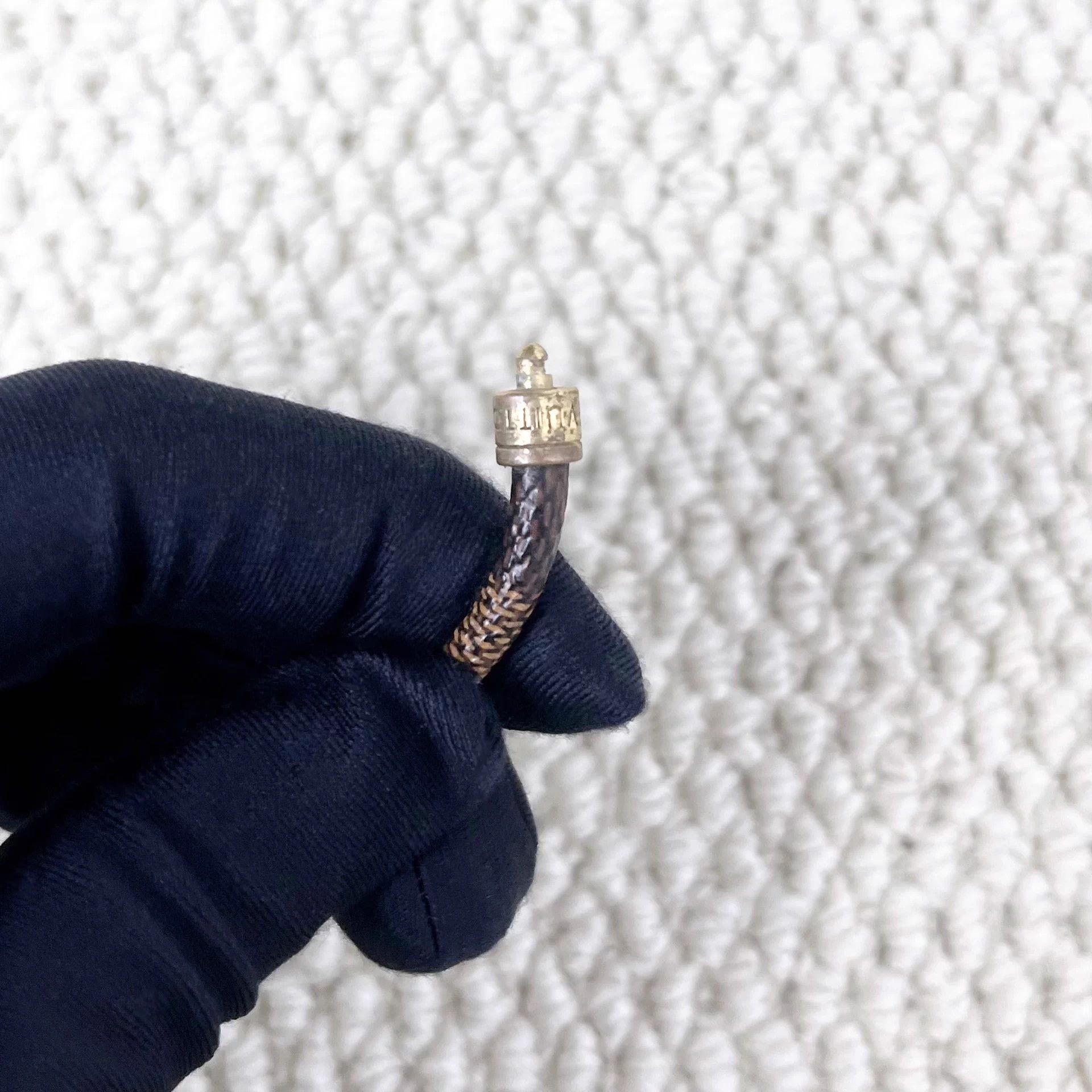 Louis Vuitton LV Keep It Logo Bracelet Damier print 19cm gold Size ONE SIZE - 4 Thumbnail