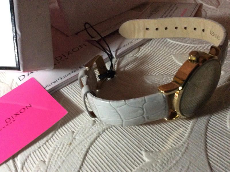 Designer Daisy Dixon ladies gold dial grey leather strap watch Size ONE SIZE - 12 Thumbnail