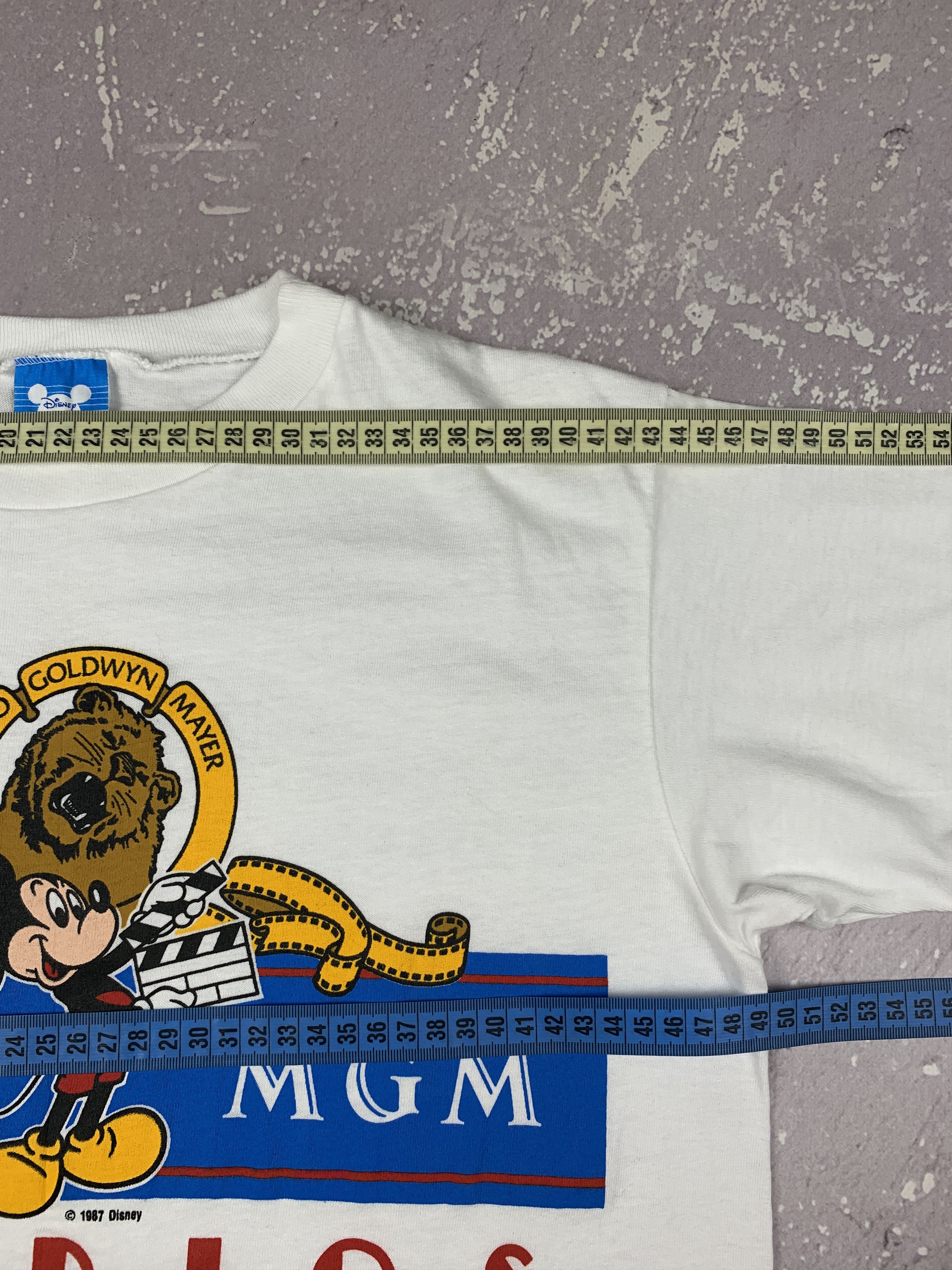 Disney × Mickey Mouse 1987 Disney MGM Mickey Promo Single Stitch Promo Shirt Size US M / EU 48-50 / 2 - 7 Thumbnail