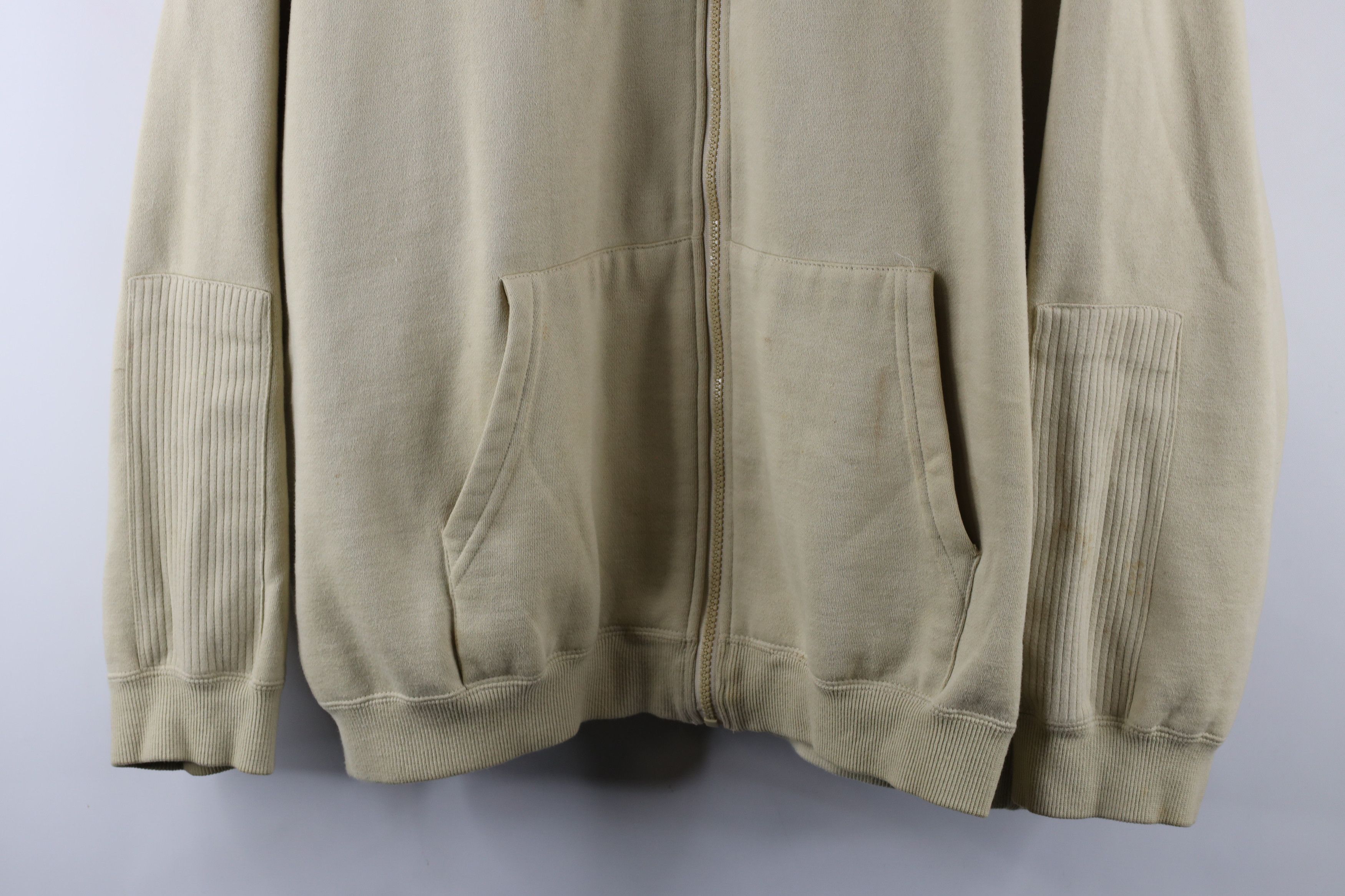 Vintage Vintage 90s Streetwear Out Maine Full Zip Hoodie Light Green Size US XXL / EU 58 / 5 - 3 Thumbnail