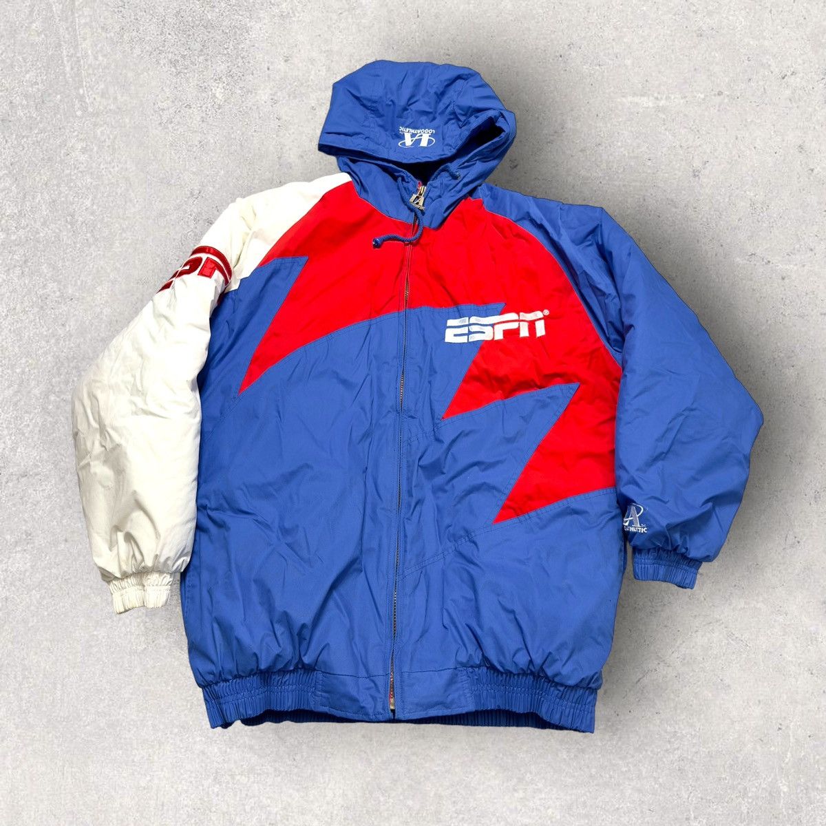 Logo Athletic × Vintage Vintage ESPN Sharktooth jacket Size US L / EU 52-54 / 3 - 1 Thumbnail