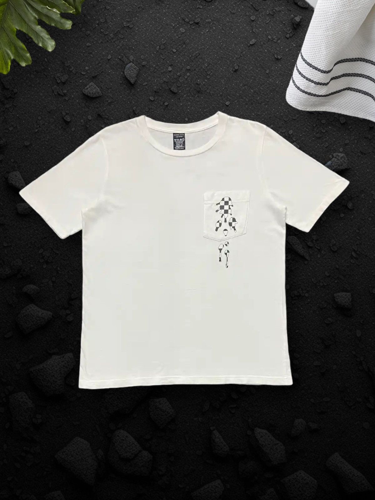 SS08 Number Nine Checkered Pocket Tees