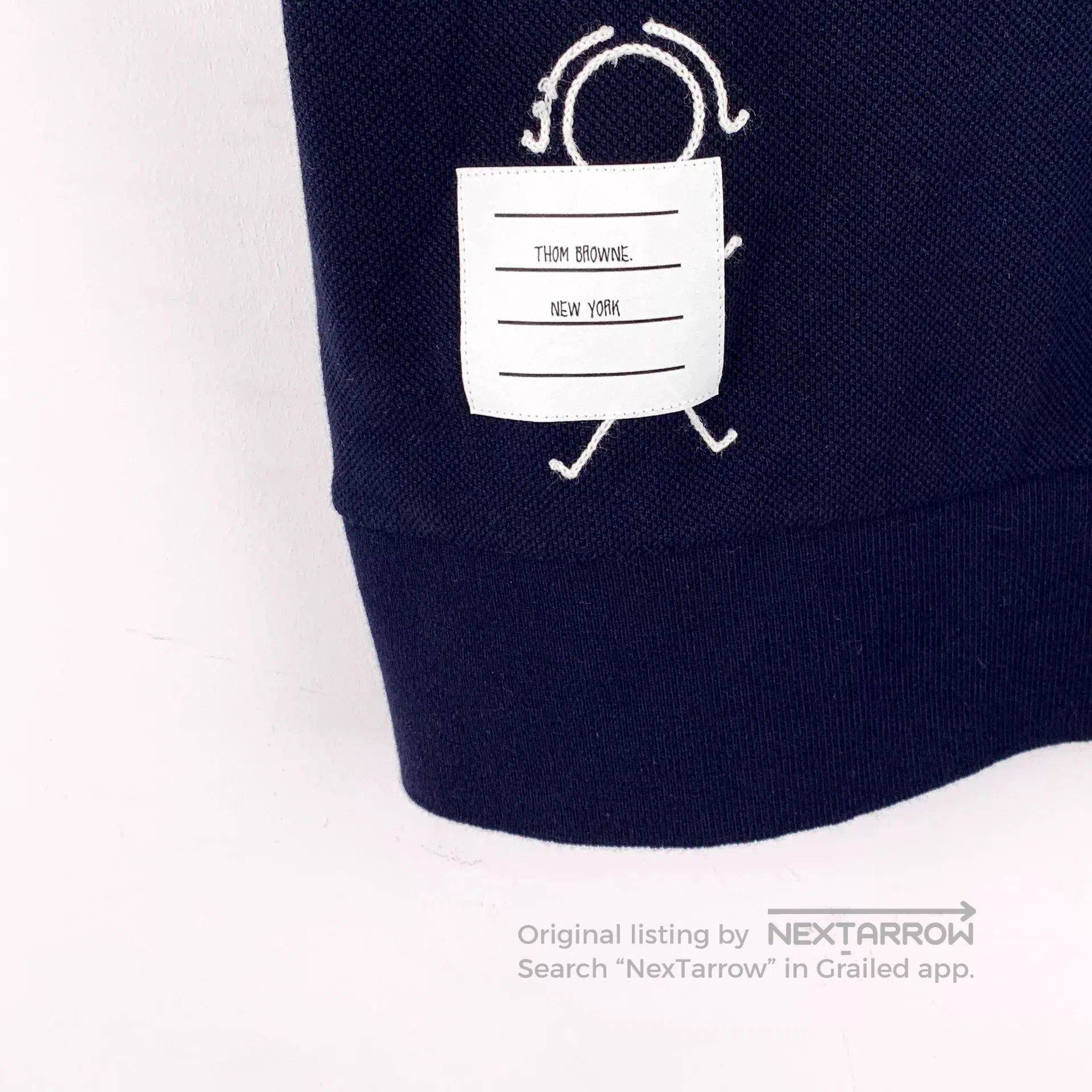 Thom Browne thom browne navy classic polo shirt. Size US M / EU 48-50 / 2 - 4 Thumbnail