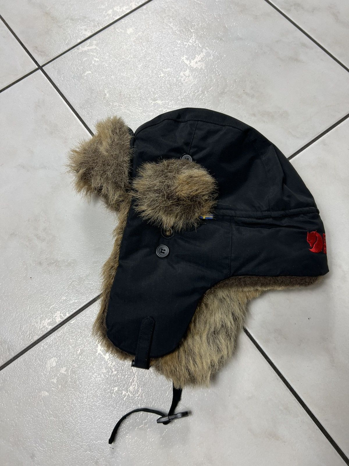 Fjallraven Vintage Fjall Raven nordic heater fur trapper hat cap y2k Size 36 - 3 Thumbnail