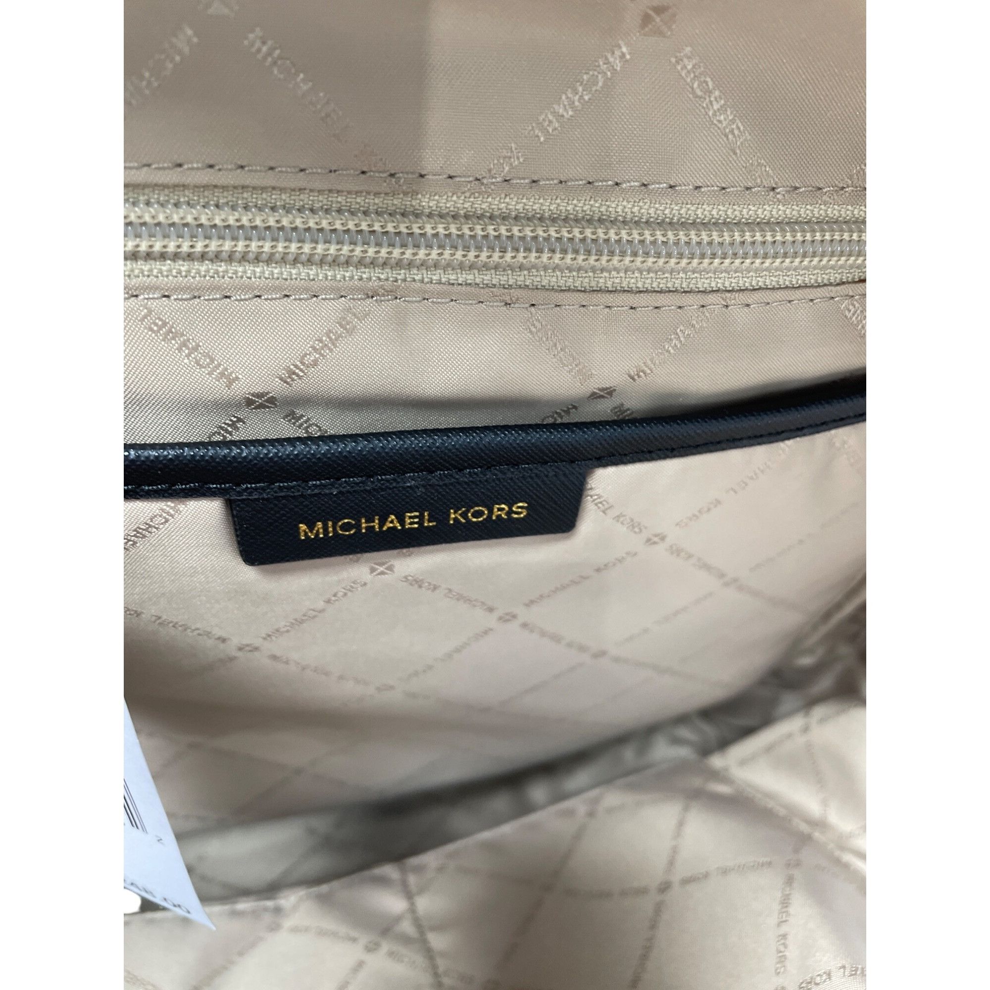 Michael Kors Michael Kors Morgan Truffle Brown Canvas & Leather MD Backpa Size ONE SIZE - 12 Thumbnail