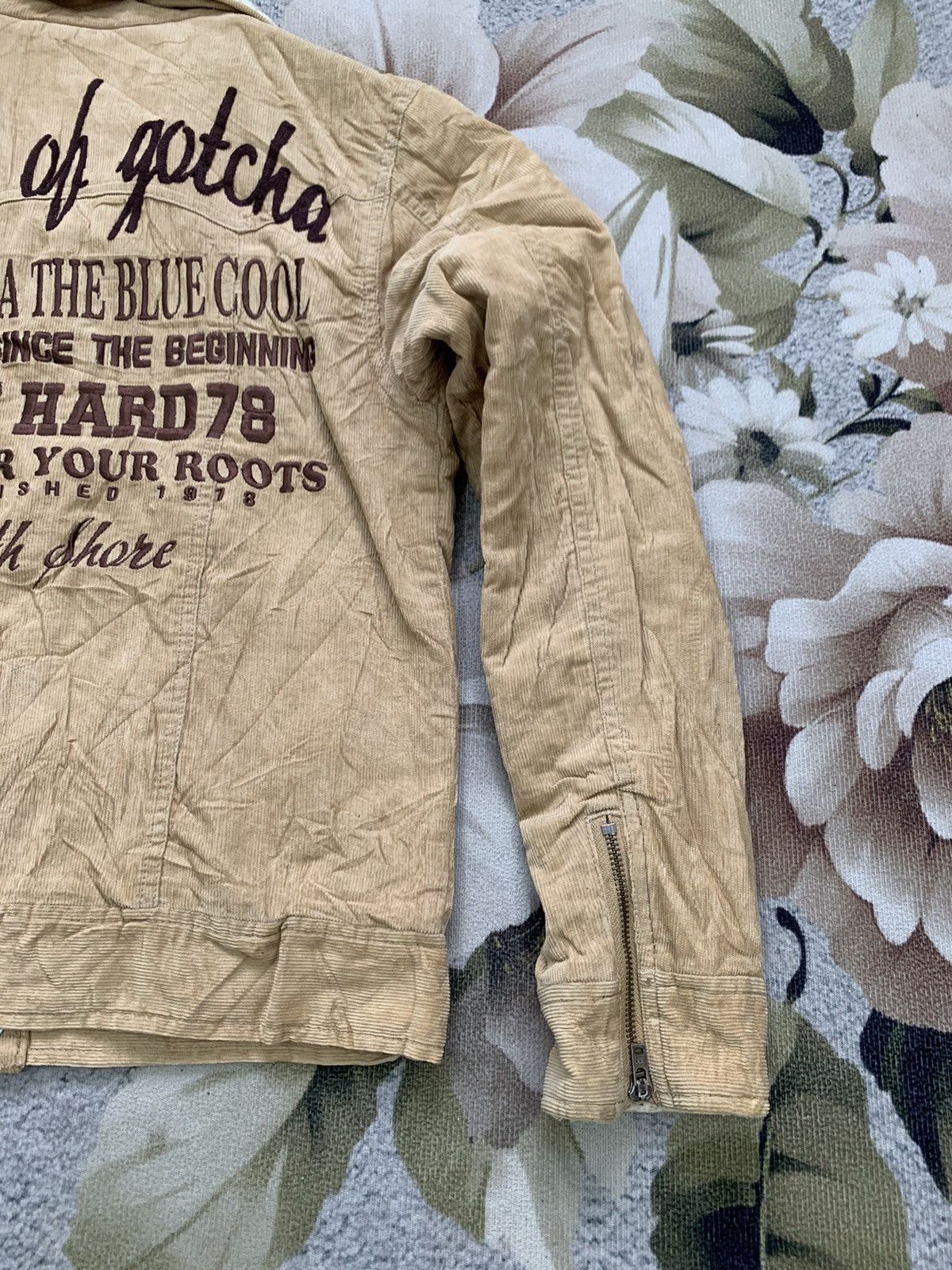 Gotcha Gotcha Embroidered House Of Gotcha Corduroy Jacket Size US M / EU 48-50 / 2 - 7 Thumbnail