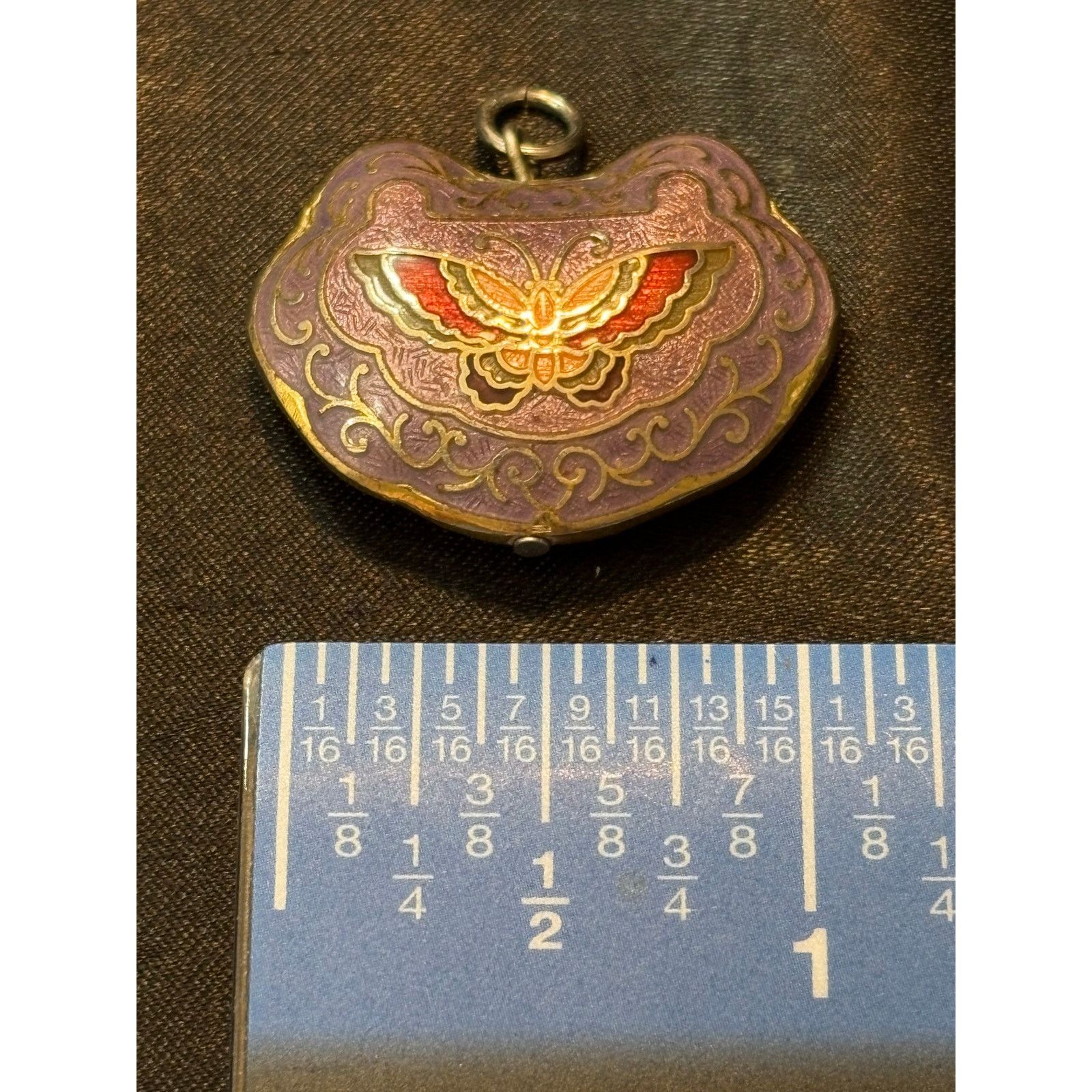 Other Vintage Cloisonne Butterfly Pendant / Pendant Pendant Only Size ONE SIZE - 2 Thumbnail