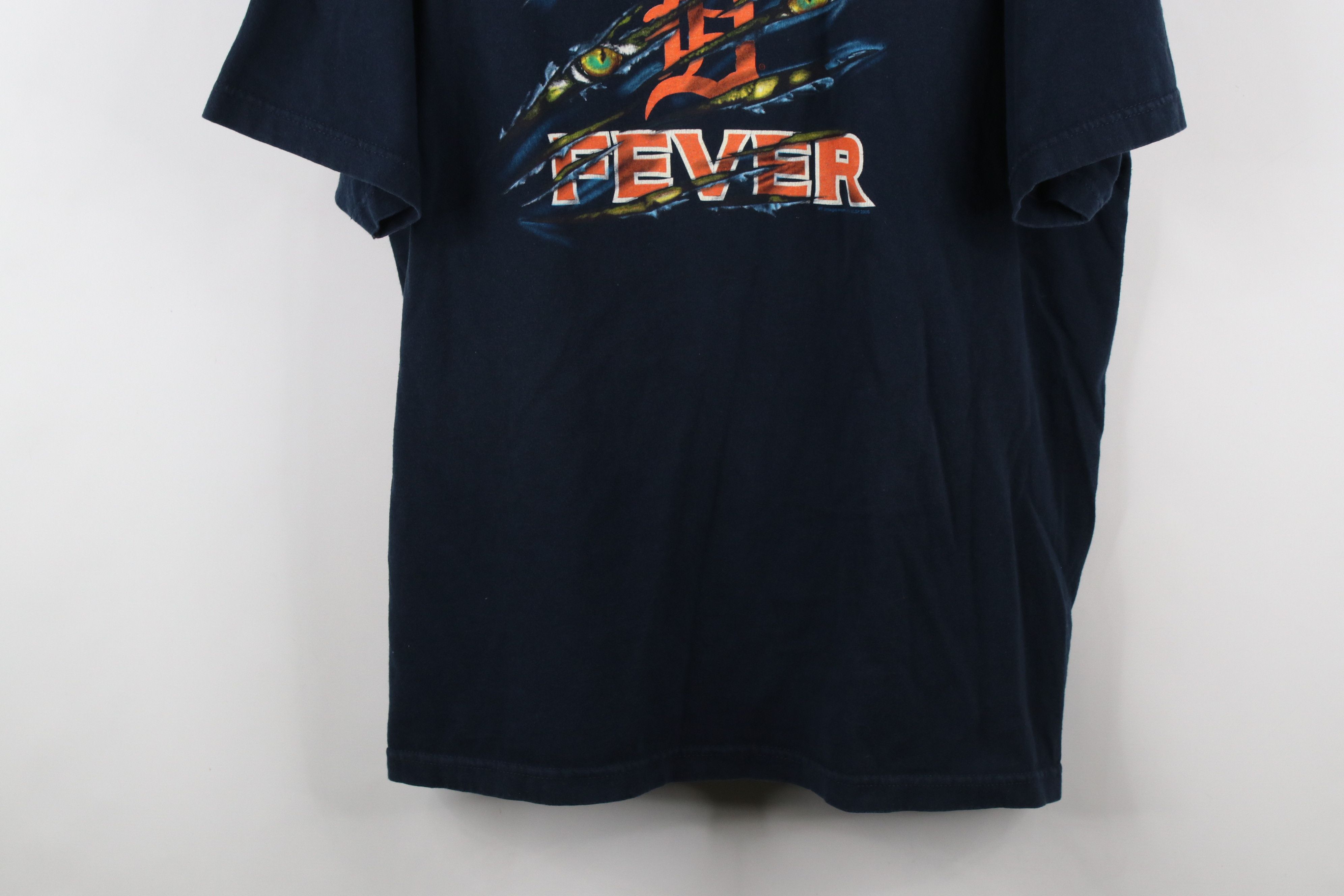 Vintage Vintage Y2K Scratch Fever Detroit Tigers Baseball T-Shirt Size US XXL / EU 58 / 5 - 3 Thumbnail