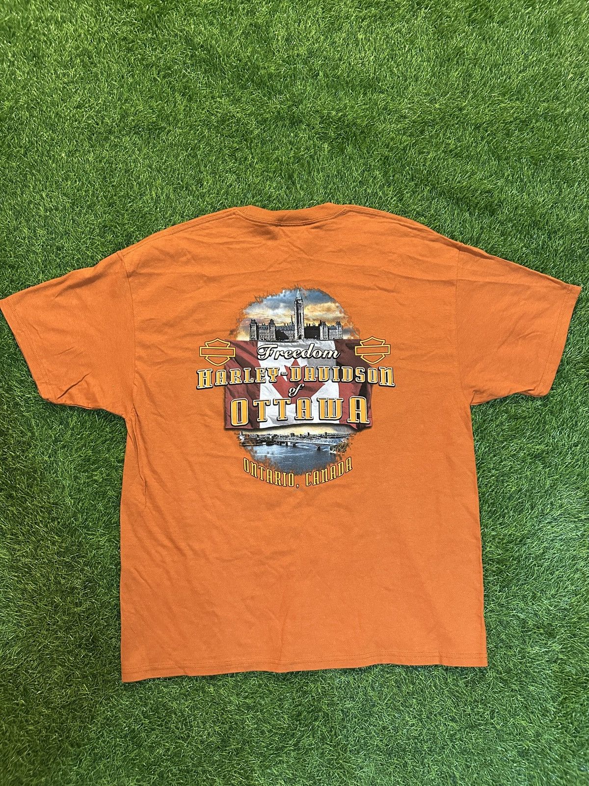 Harley Davidson Harley Davidson ottawa tee shirt size XL Size US XL / EU 56 / 4 - 2 Thumbnail