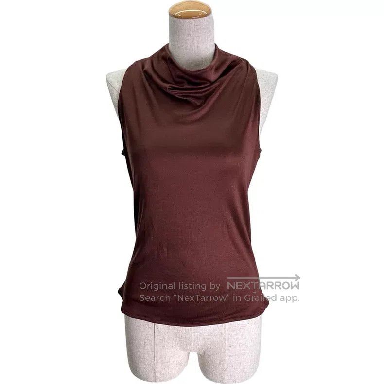 Hermes Hermes Sleeveless Cowl Neck Top Size XS / US 0-2 / IT 36-38 - 1 Thumbnail