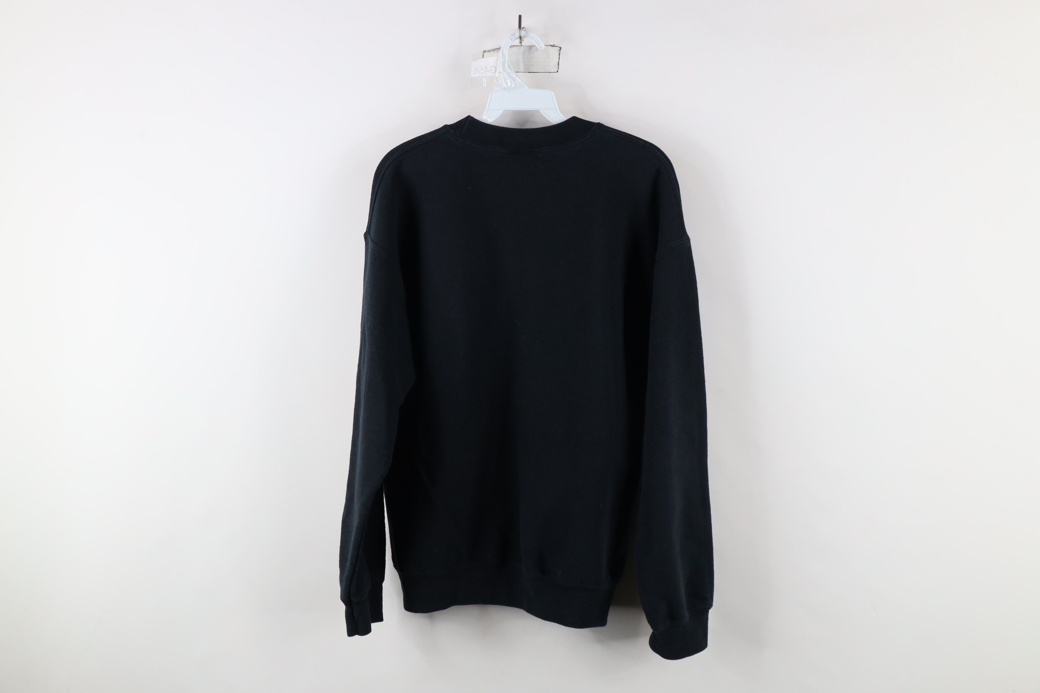 Vintage Vintage 90s Spell Out Cedar Point Crewneck Sweatshirt Black Size US M / EU 48-50 / 2 - 9 Thumbnail