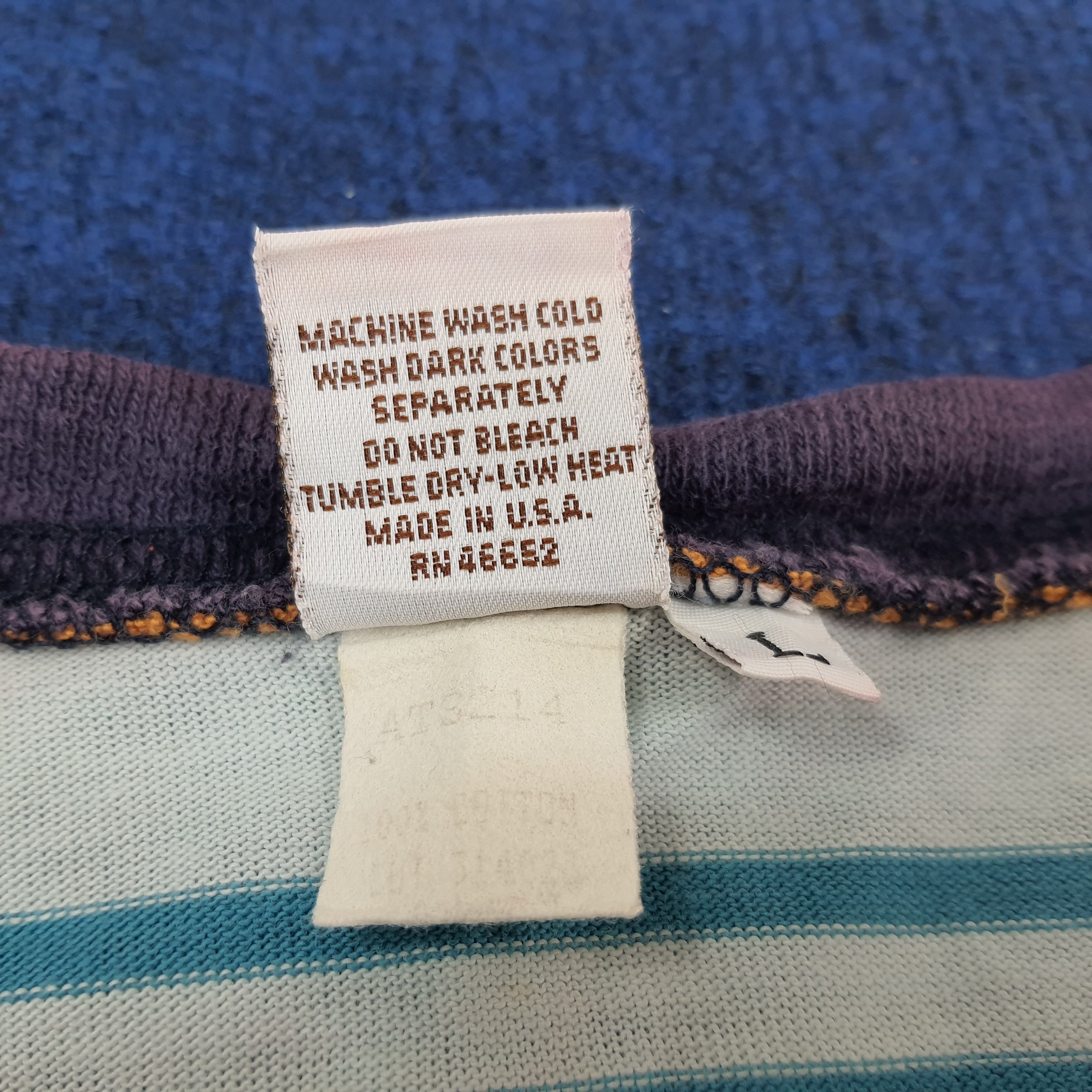 Hang Ten × Vintage Vintage Hang Ten Striped Tshirt Size US L / EU 52-54 / 3 - 6 Thumbnail