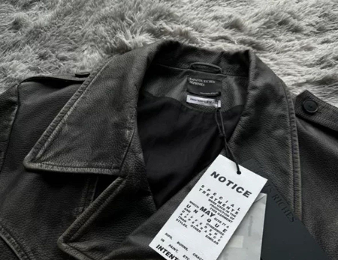 Enfants Riches Deprimes Enfants Riches Deporimes ERD 24SS TABAC RAT Leather Jacket Size US L / EU 52-54 / 3 - 5 Thumbnail