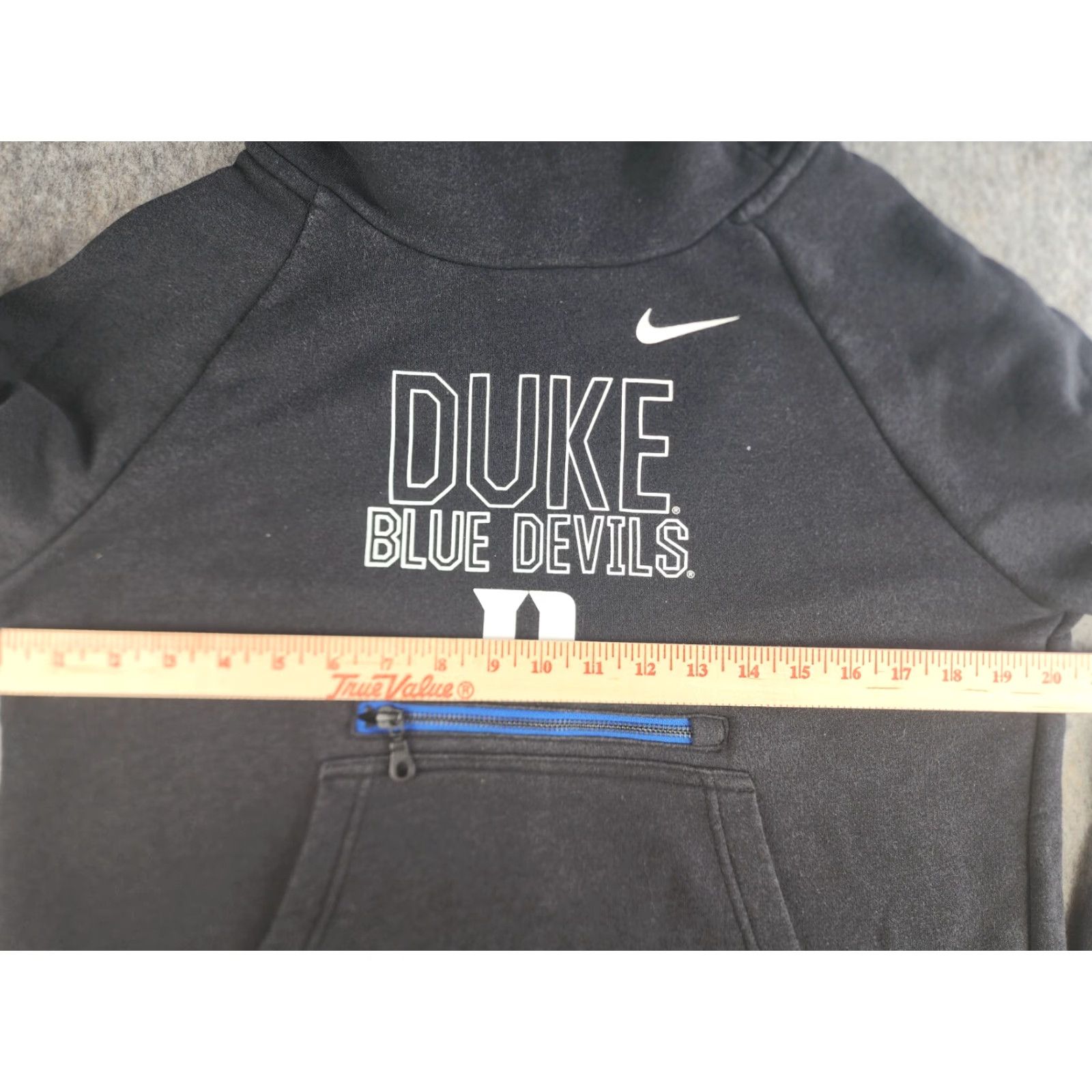 Nike VINTAGE Nike Red Sweatshirt Duke Blue Devils Cowl Neck Pullover Sz Small Mens Long Sleeve Drawstring Red/Blue Cotton, Cotton Blend, Polyester Sports Size US S / EU 44-46 / 1 - 8 Thumbnail