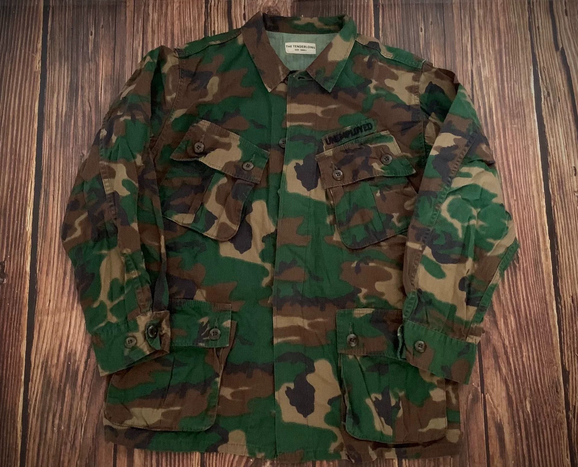 Tenderloin TCU Camouflage Jacket - Tenderloins Brand Size US S / EU 44-46 / 1 - 1 Thumbnail