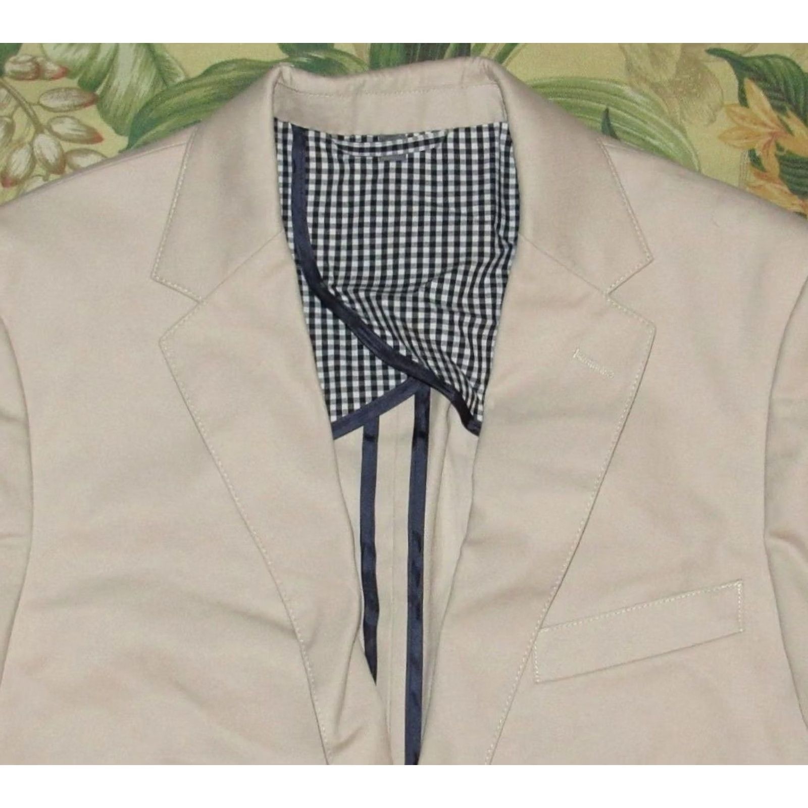 Bonobos Bonobos Blazer Shirt Tan Cotton 36R Men's Regular Fit Tan Blazer 90s? Size 36R - 2 Thumbnail