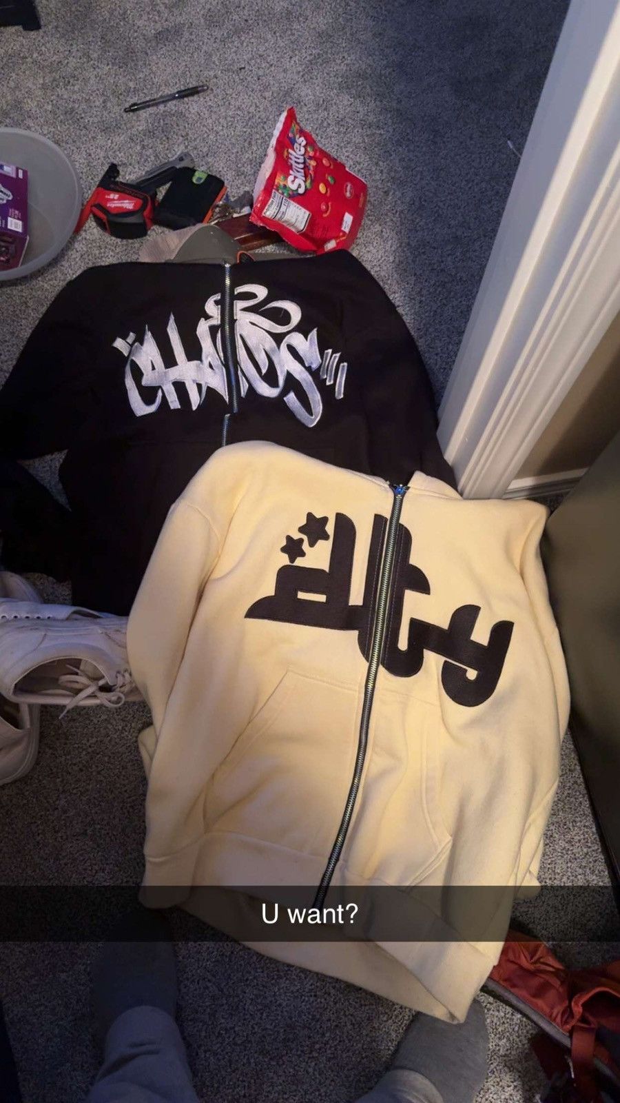 image of Two Streets Brand Hoodies in Black, Men's (Size Medium)