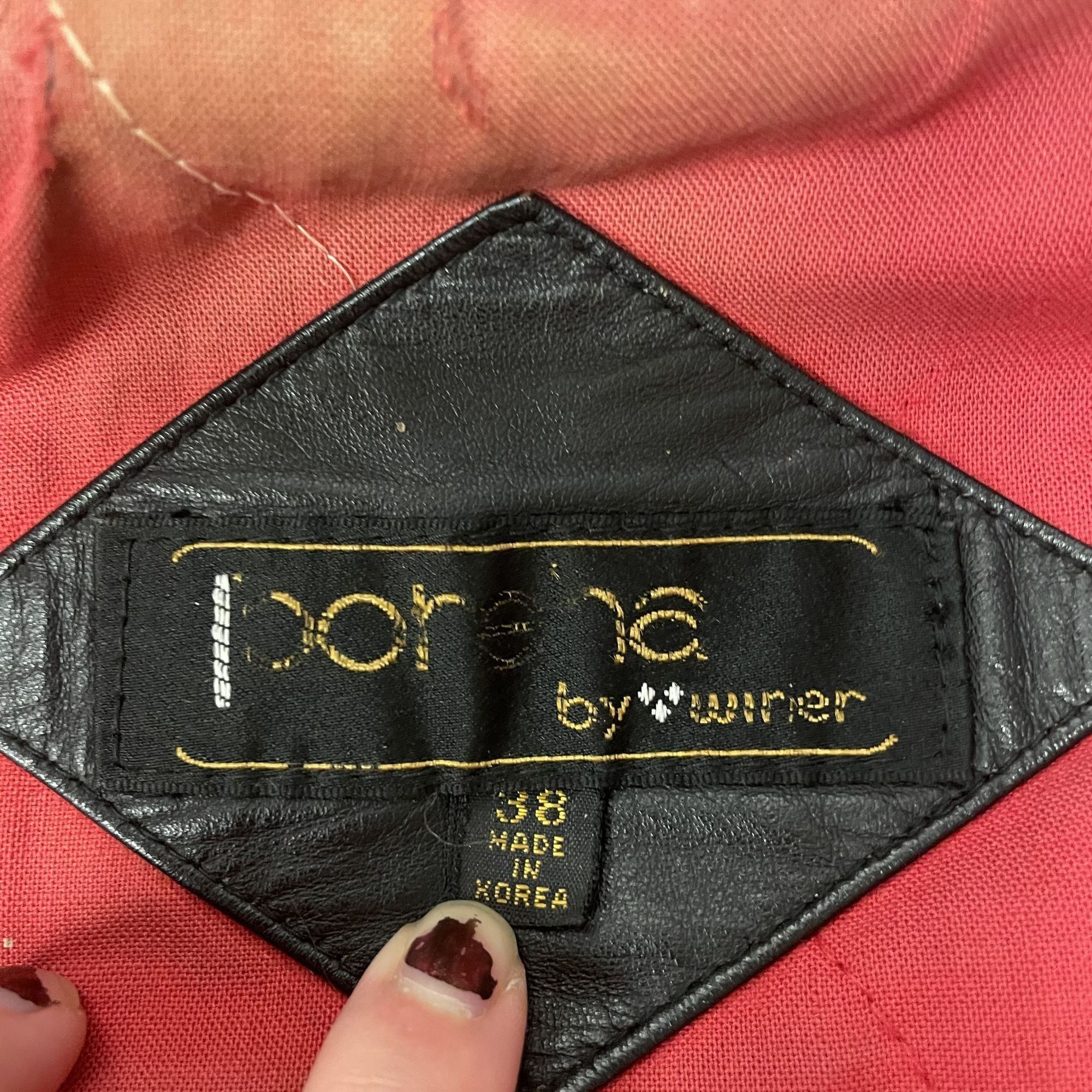 Other Vtg Poreha DISTRESSED Black Leather Street Racer Jacket Size US S / EU 44-46 / 1 - 4 Thumbnail