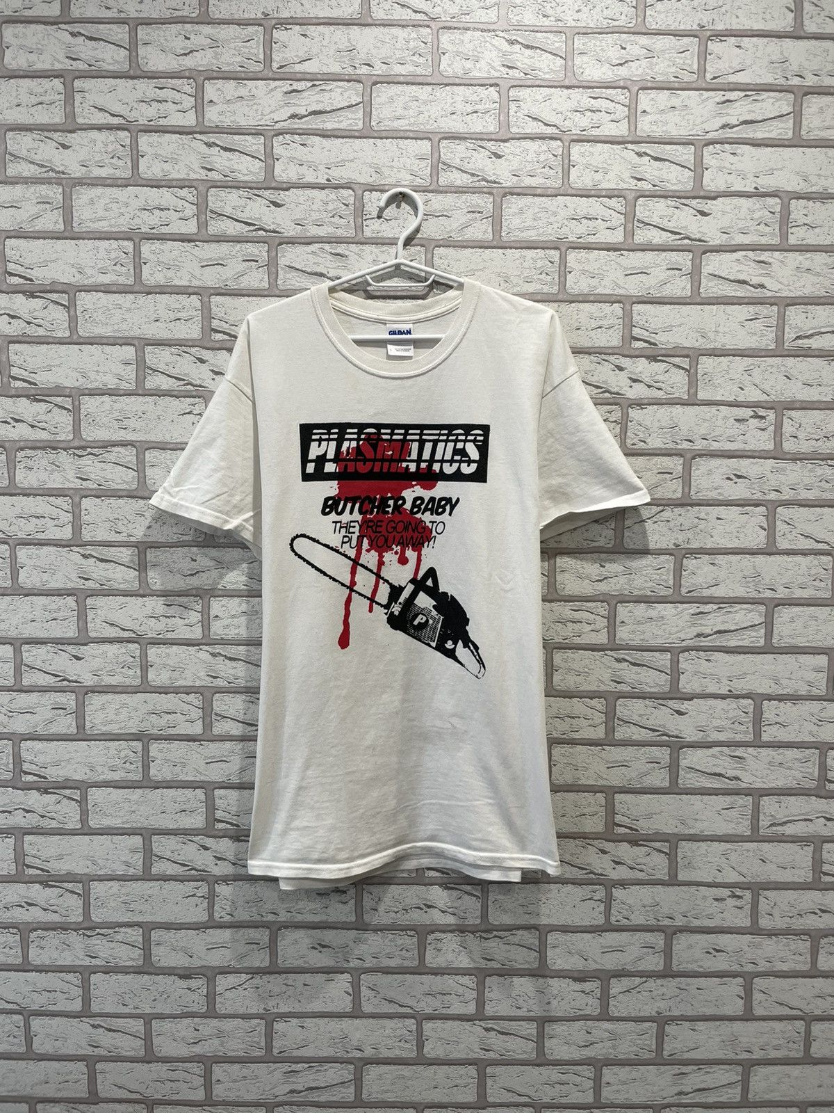 Band Tees × Vintage Plasmatics Gildan T-Shirt Tee Butcher Baby For Pank Size US L / EU 52-54 / 3 - 1 Thumbnail