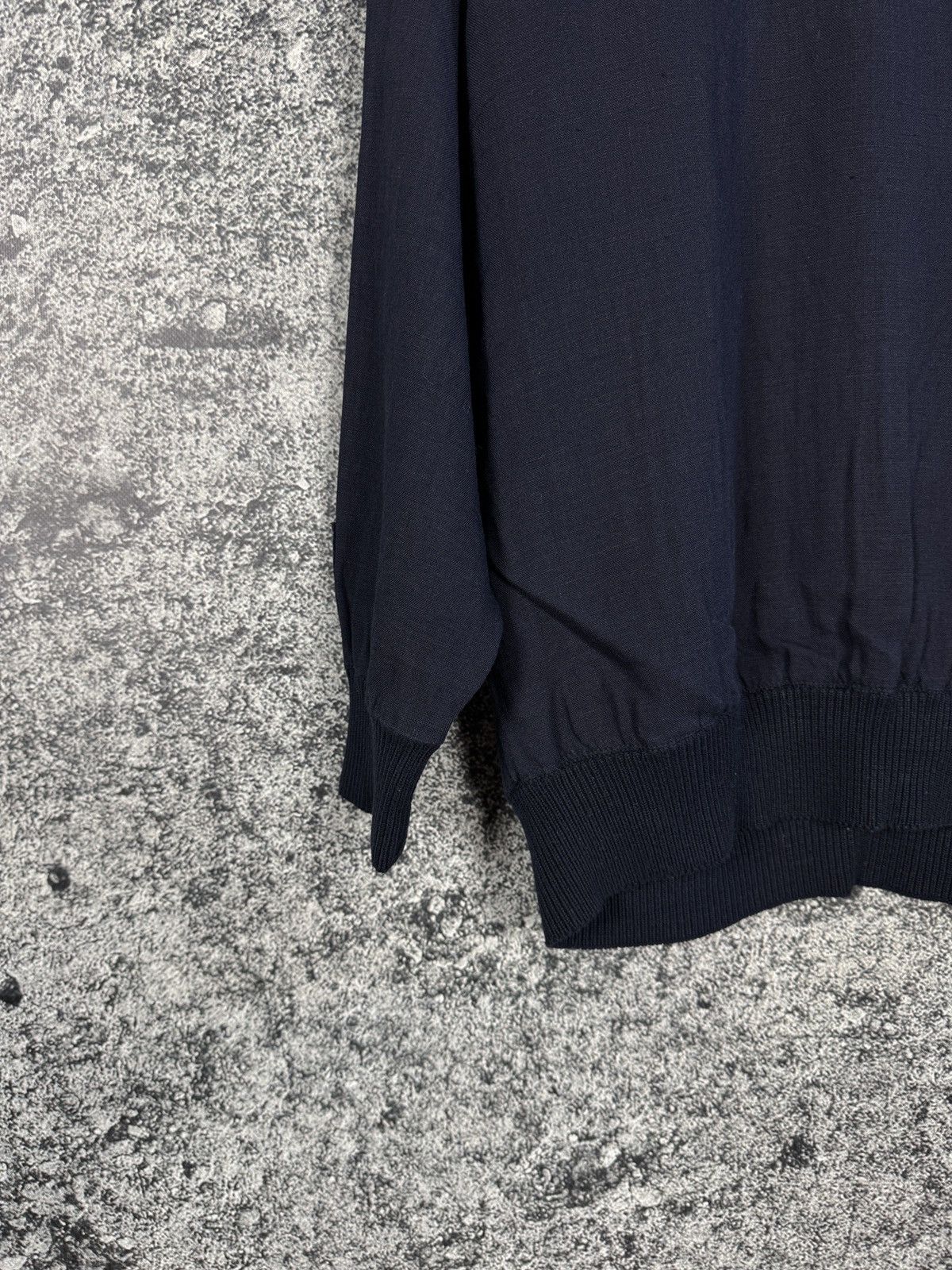 Carlo Colucci Vintage 90s Carlo Colucci 3D Knit Sweater Linen Back Germany Size US L / EU 52-54 / 3 - 14 Thumbnail