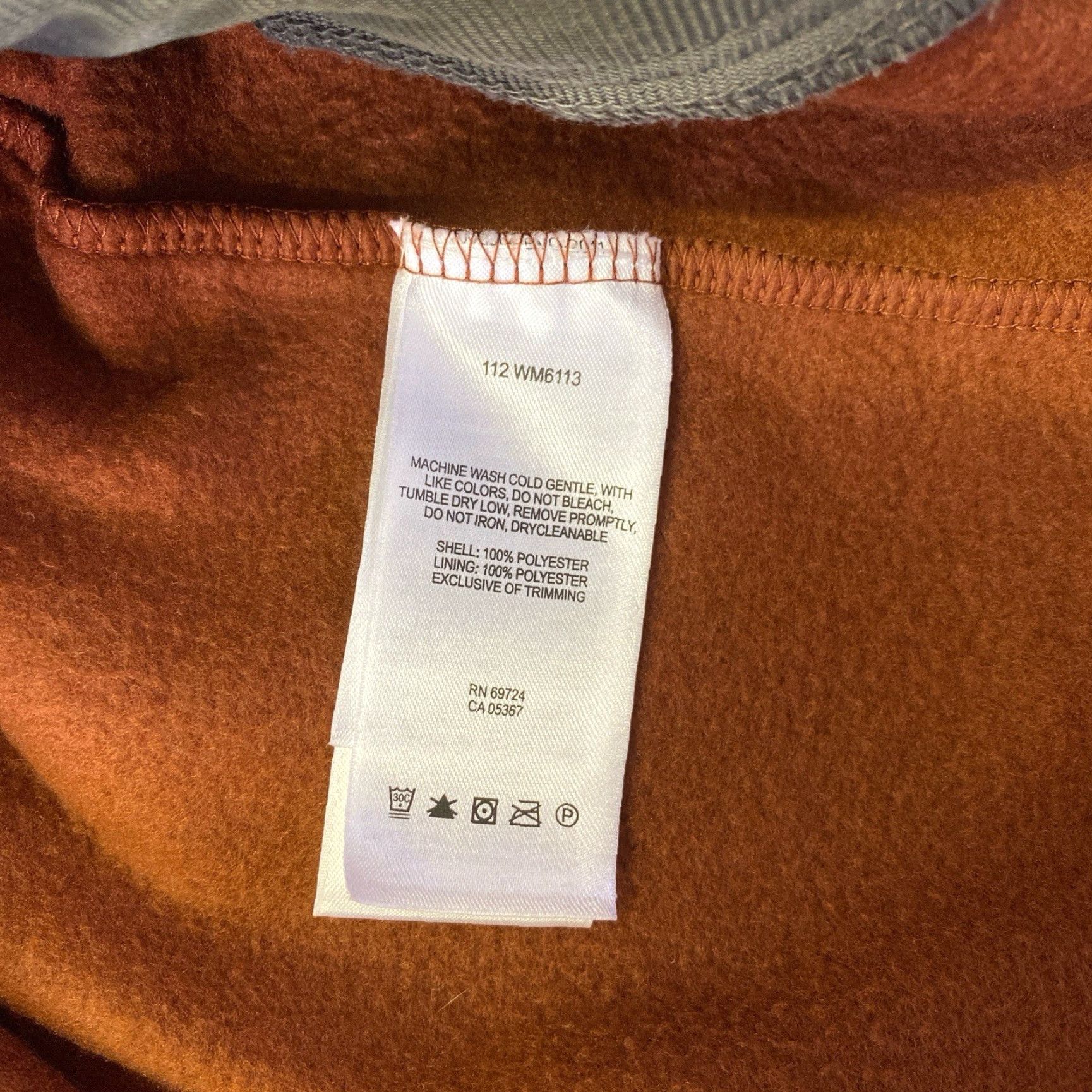 Vintage Columbia Sportswear Zip Up Fleece Pullover Sweater Sweatshirt Men's XL Orange Size US XL / EU 56 / 4 - 5 Thumbnail