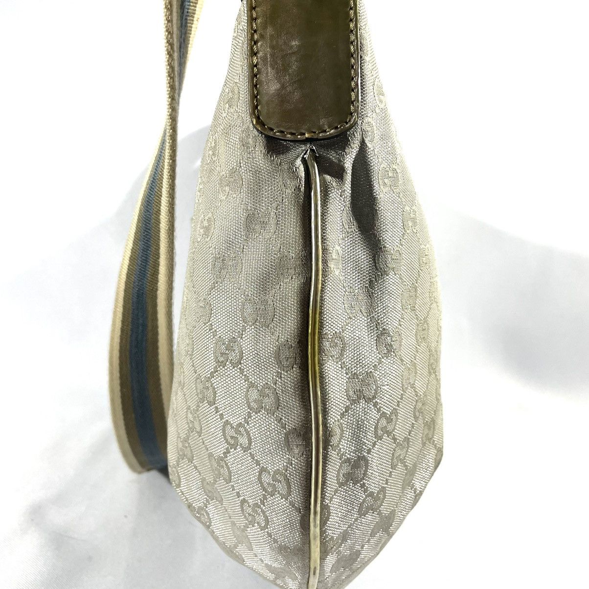 Gucci Gucci Silver GG Imprime Web Size ONE SIZE - 4 Thumbnail